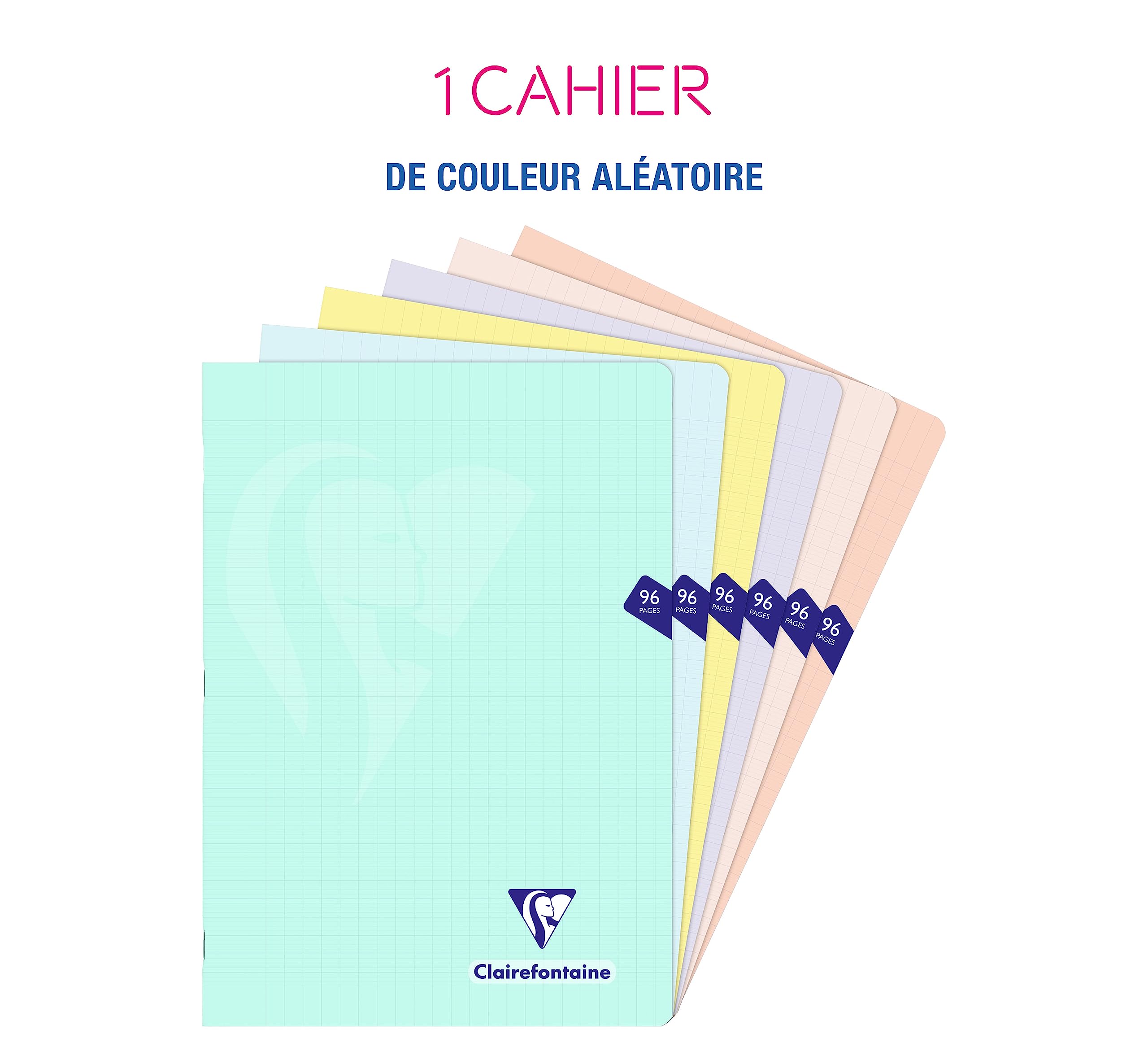 clairefontaine-1951-back-to-basics-cahier-a4-96p-grands-carreaux image 2