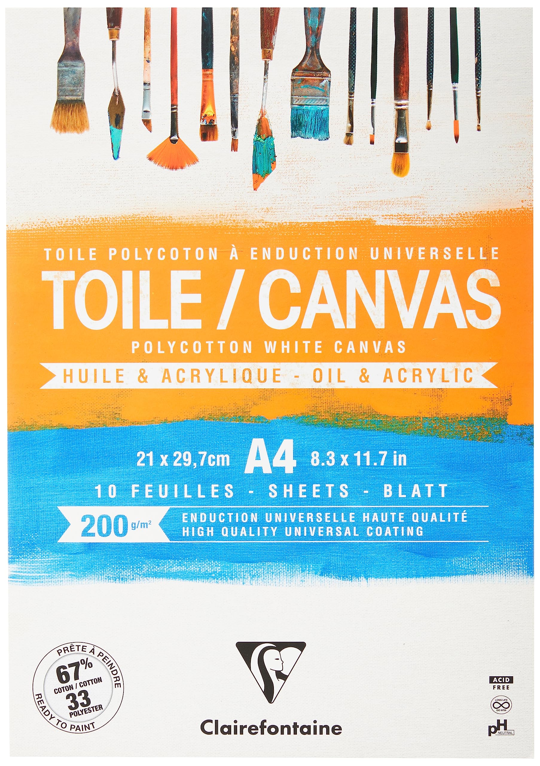 clairefontaine-bloc-10-toiles-cosmos-blanc-a3-29-7x42cm-200g image 7
