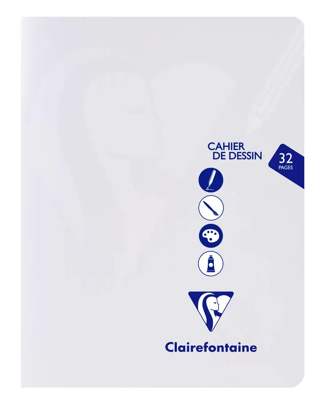 clairefontaine-1951-303780c-cahier-17x22-uni-125g-incolore image 1