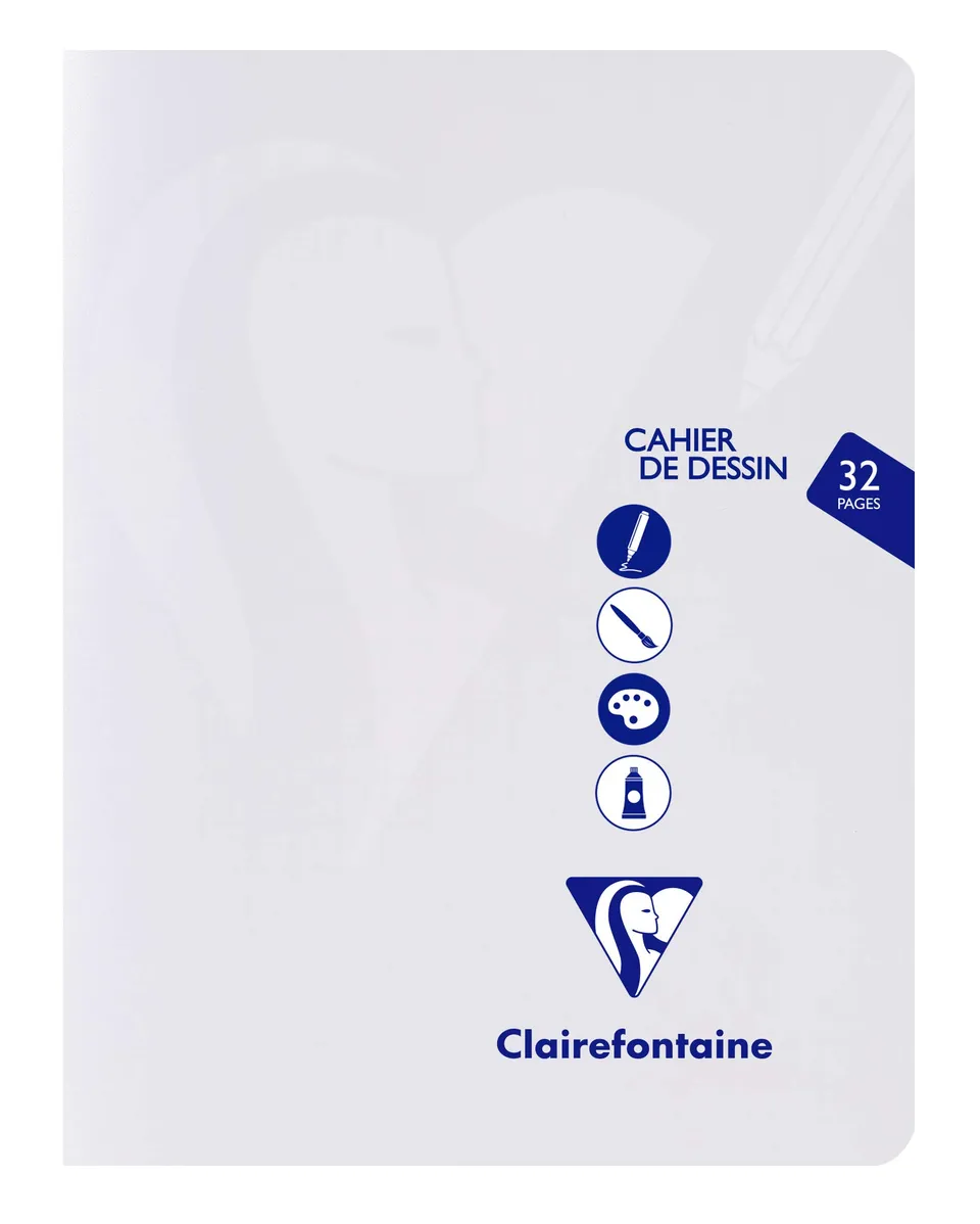 clairefontaine-1951-303780c-cahier-17x22-uni-125g-incolore image 1
