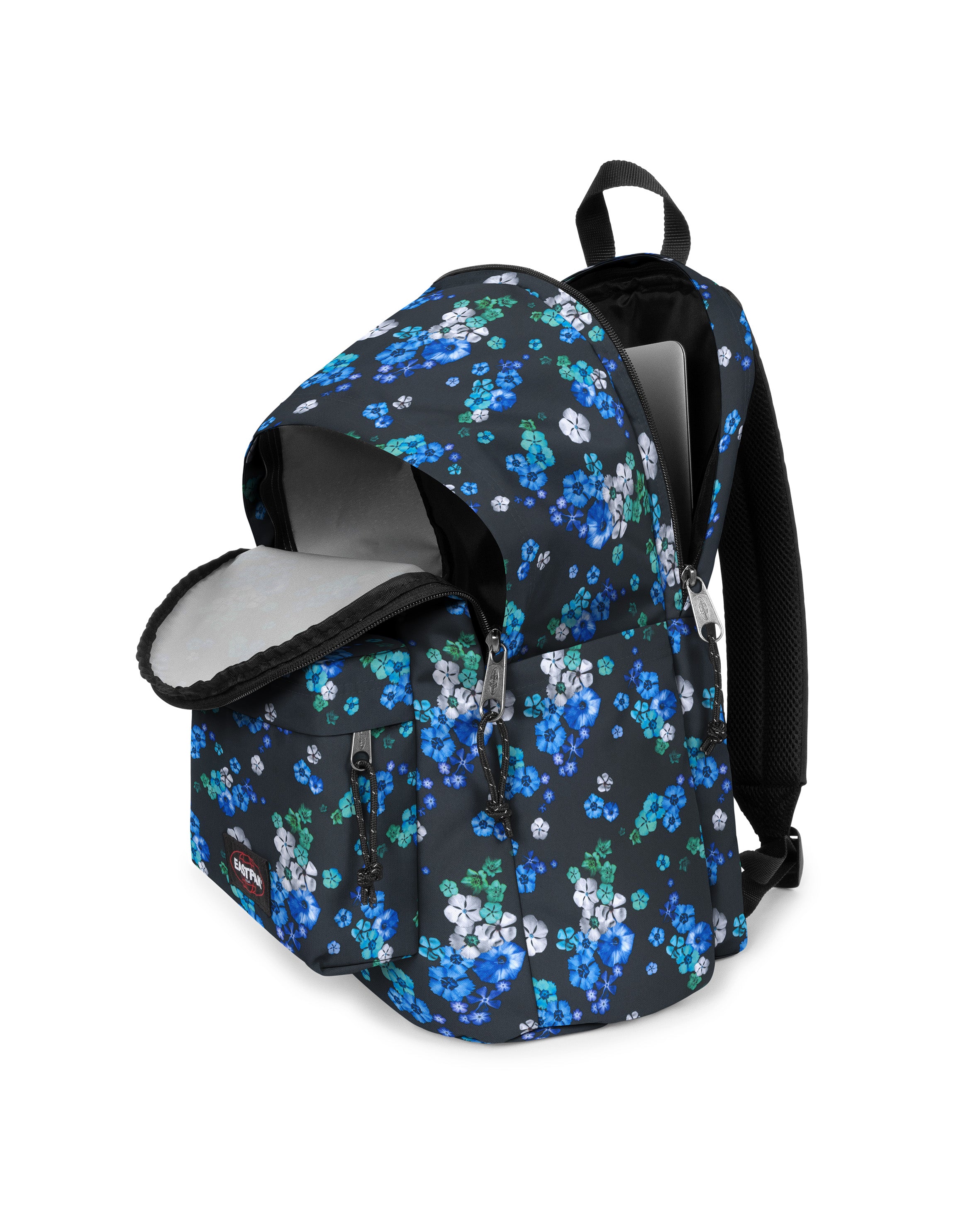 eastpak-day-office-sac-dos-floral-bloom-black-moyen-16-pouces image 2