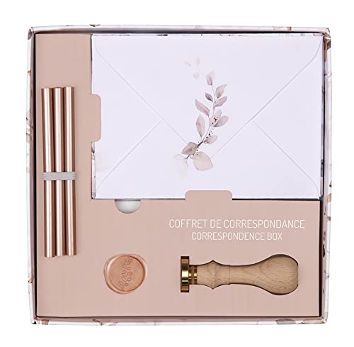 clairefontaine-pollen-20051c-coffret-correspondance-eucalyptus-rose image 4