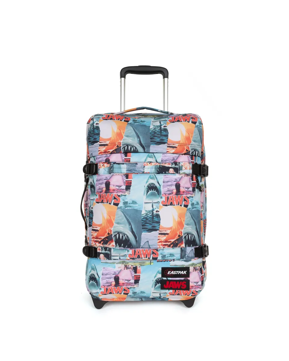 eastpak-transit-r-s-valise-cabine-jaws-print-petit image 1