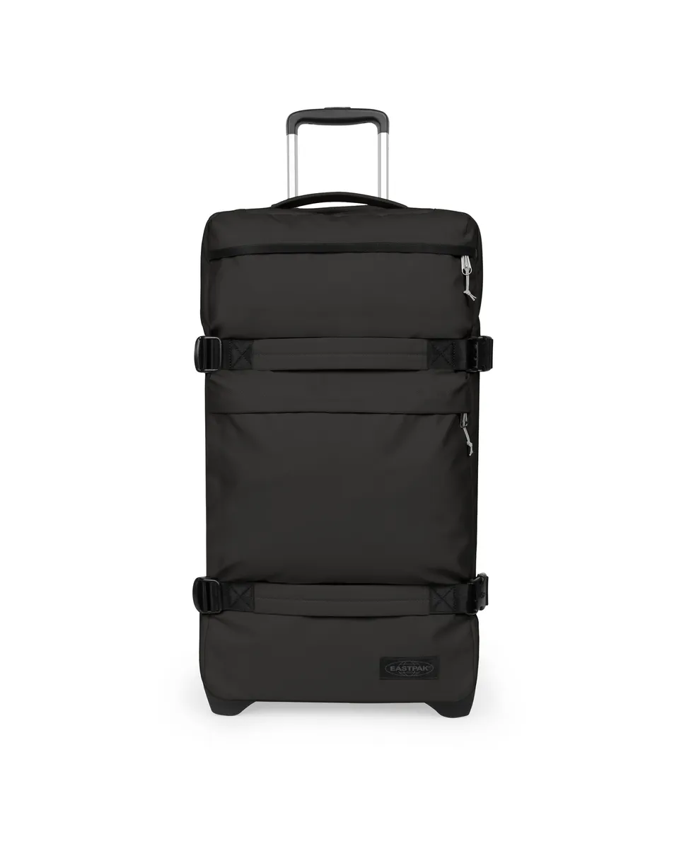 eastpak-transit-r-plus-l-valise-souple-noire-grand-2-roues-tsa image 1