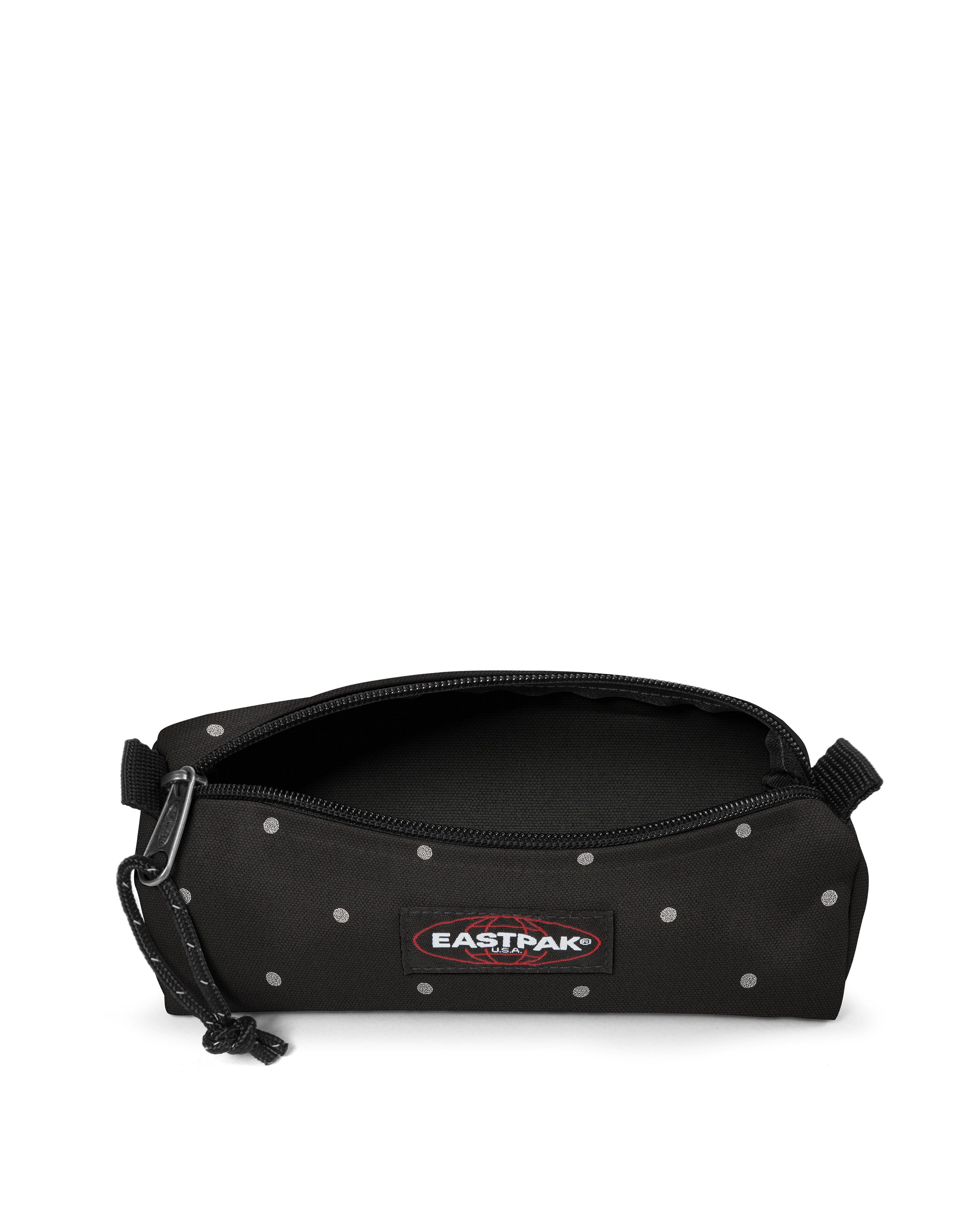 eastpak-benchmark-single-trousse-dots-black-silver-pois image 2
