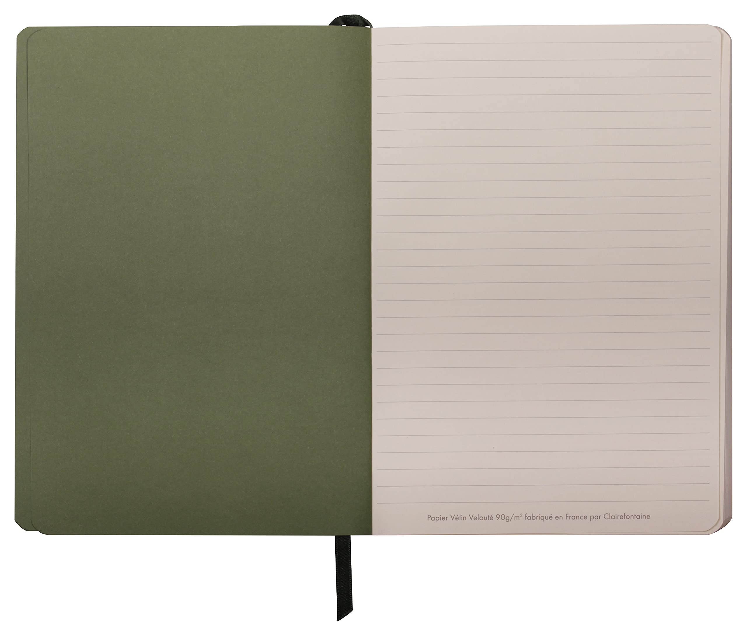 clairefontaine-age-bag-400118c-carnet-cuir-souple-a5-vert-144p image 2