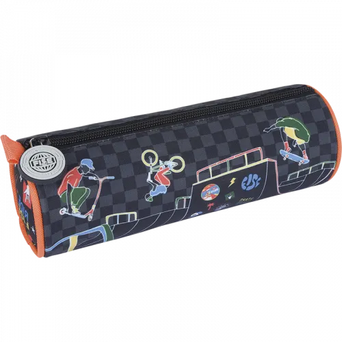 fise-action-sports-trousse-ronde-park-damier-noir image 1