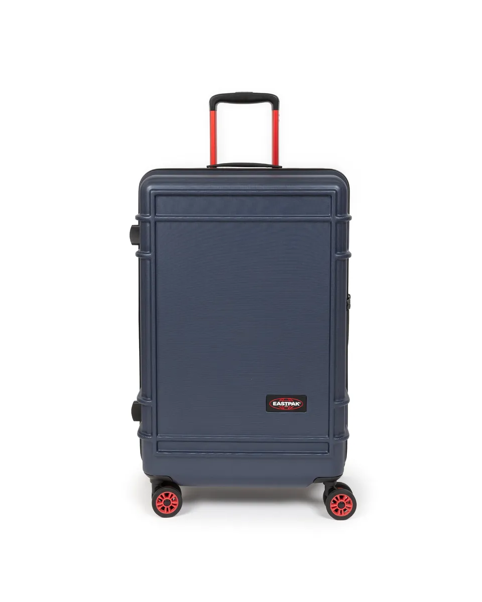 eastpak-resist-r-zip-m-valise-rigide-marine-navy-polycarbonate image 1