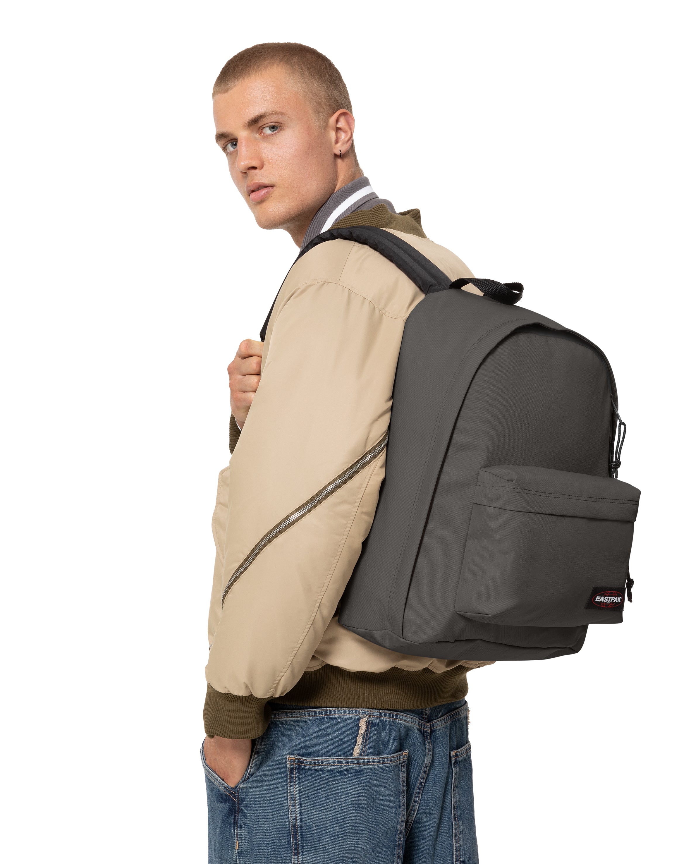 eastpak-out-of-office-sac-dos-whale-grey-moyen-housse-13-pouces image 4