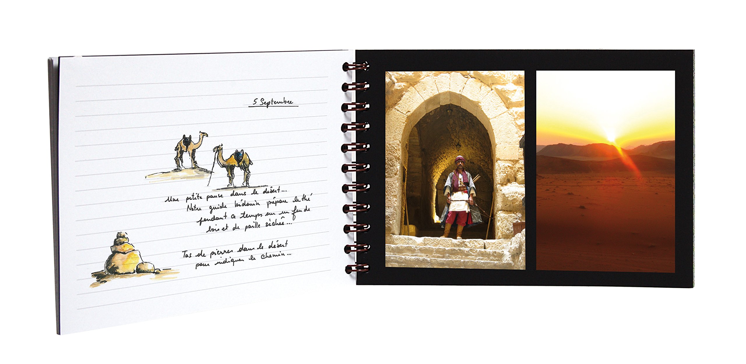 clairefontaine-nomaddict-album-voyage-a5-tabac-lign-80p image 2