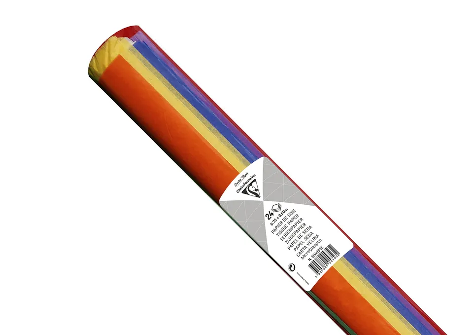 clairefontaine-tulip-paper-papier-soie-assorti-24-feuilles-50x70 image 1