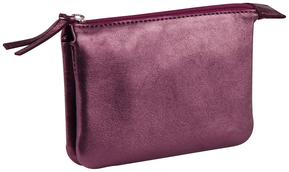 clairefontaine-1951-pochette-cuir-cuir-s-cerise-23x16cm image 1