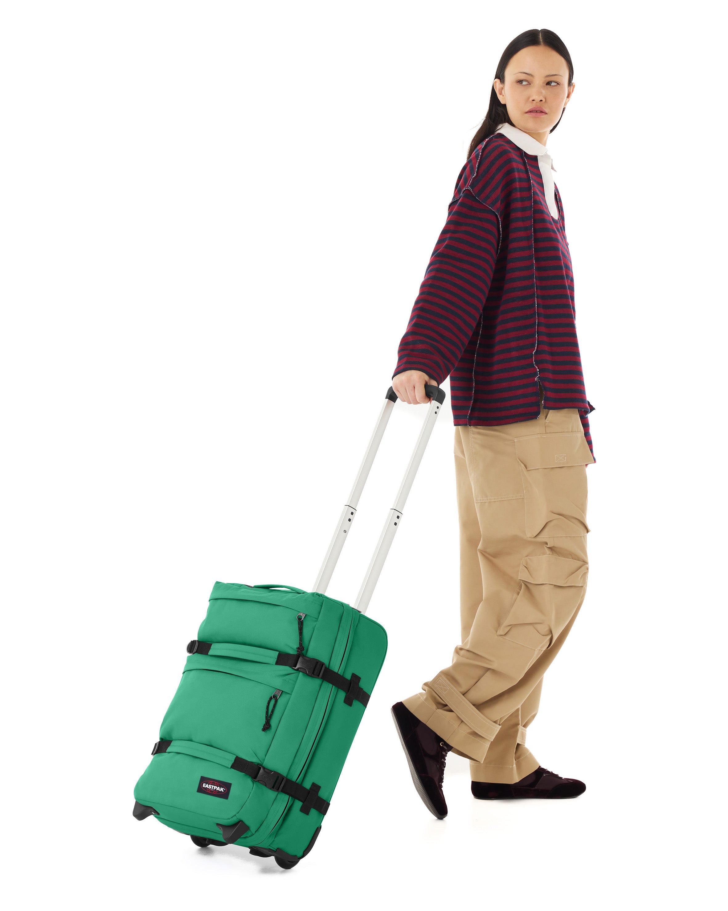 eastpak-transit-r-plus-s-valise-cabine-shamrock-green image 2