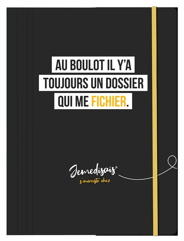 clairefontaine-jemedisais-chemise-lastique-3-rabats-a4-mat image 1