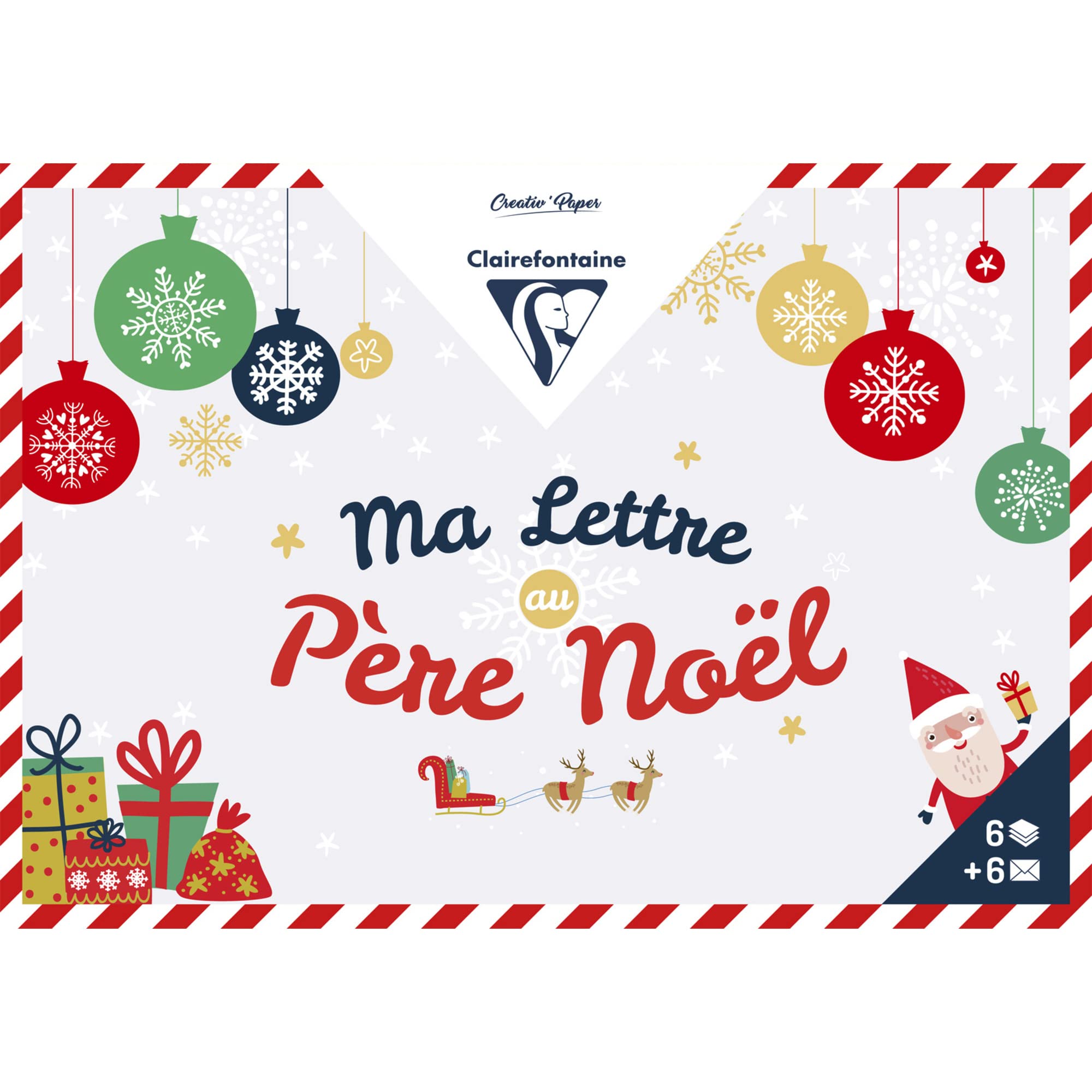 clairefontaine-pollen-set-correspondance-no-l-a4-6-lettres image 1