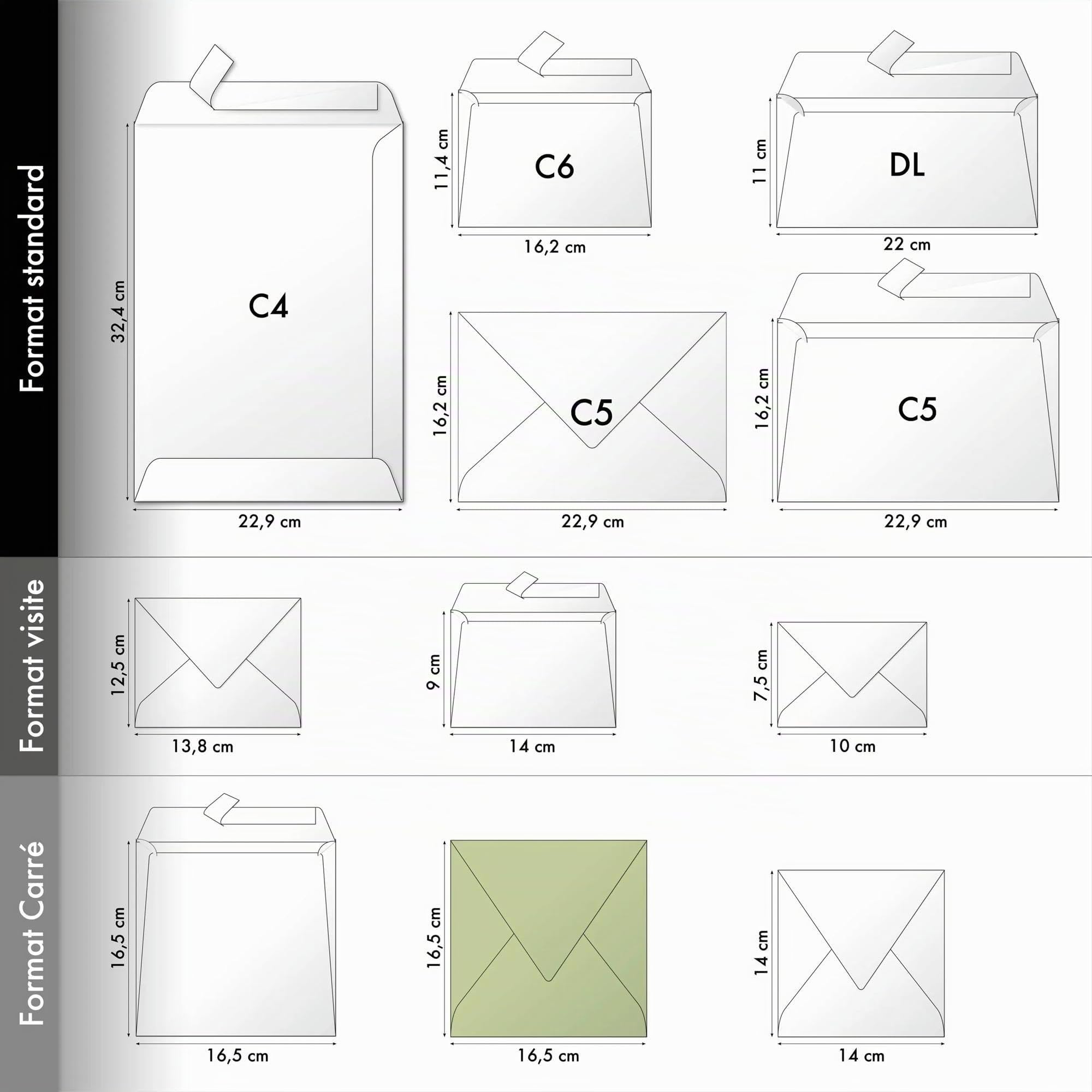 clairefontaine-pollen-50073c-enveloppes-argent-16-5cm-20-pcs image 4
