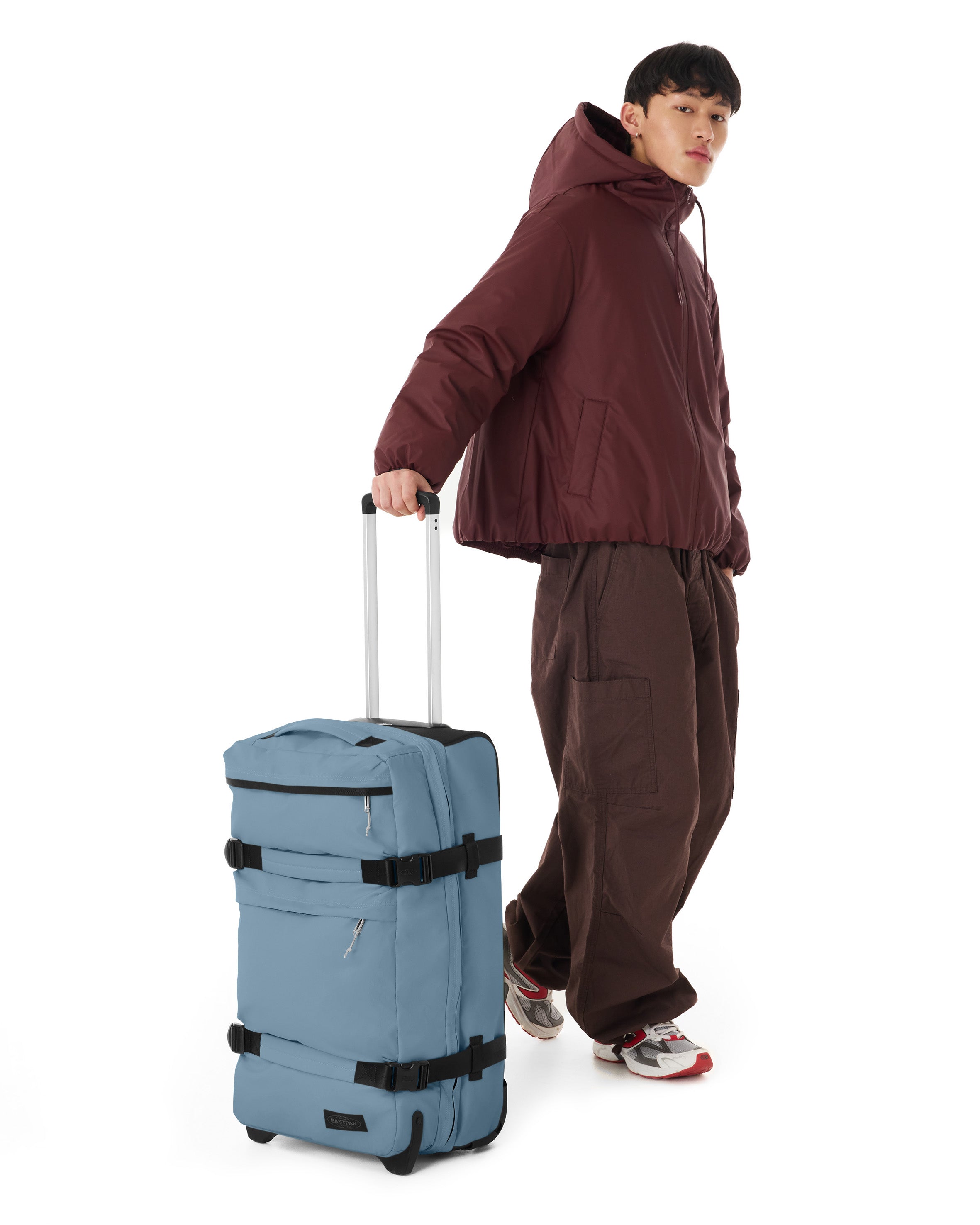 eastpak-transit-r-plus-m-valise-tarp-dust-blue-moyen image 4