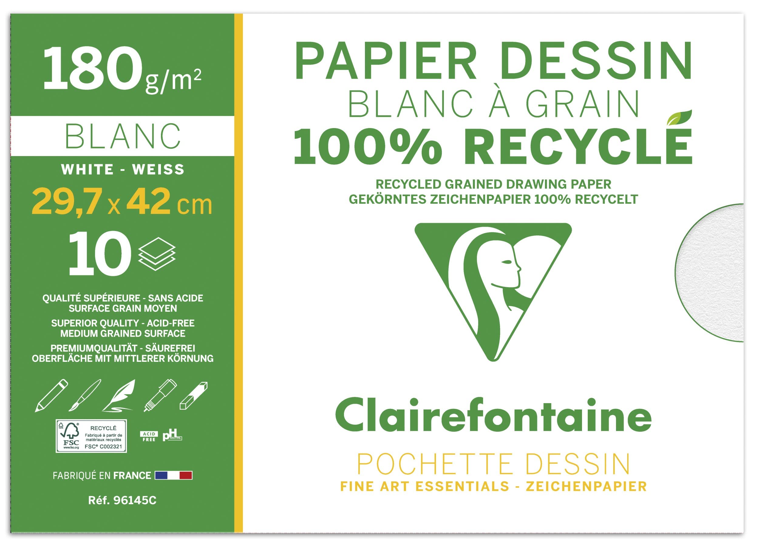 clairefontaine-pochette-dessin-24x32-12-feuilles-180g-recycl image 7