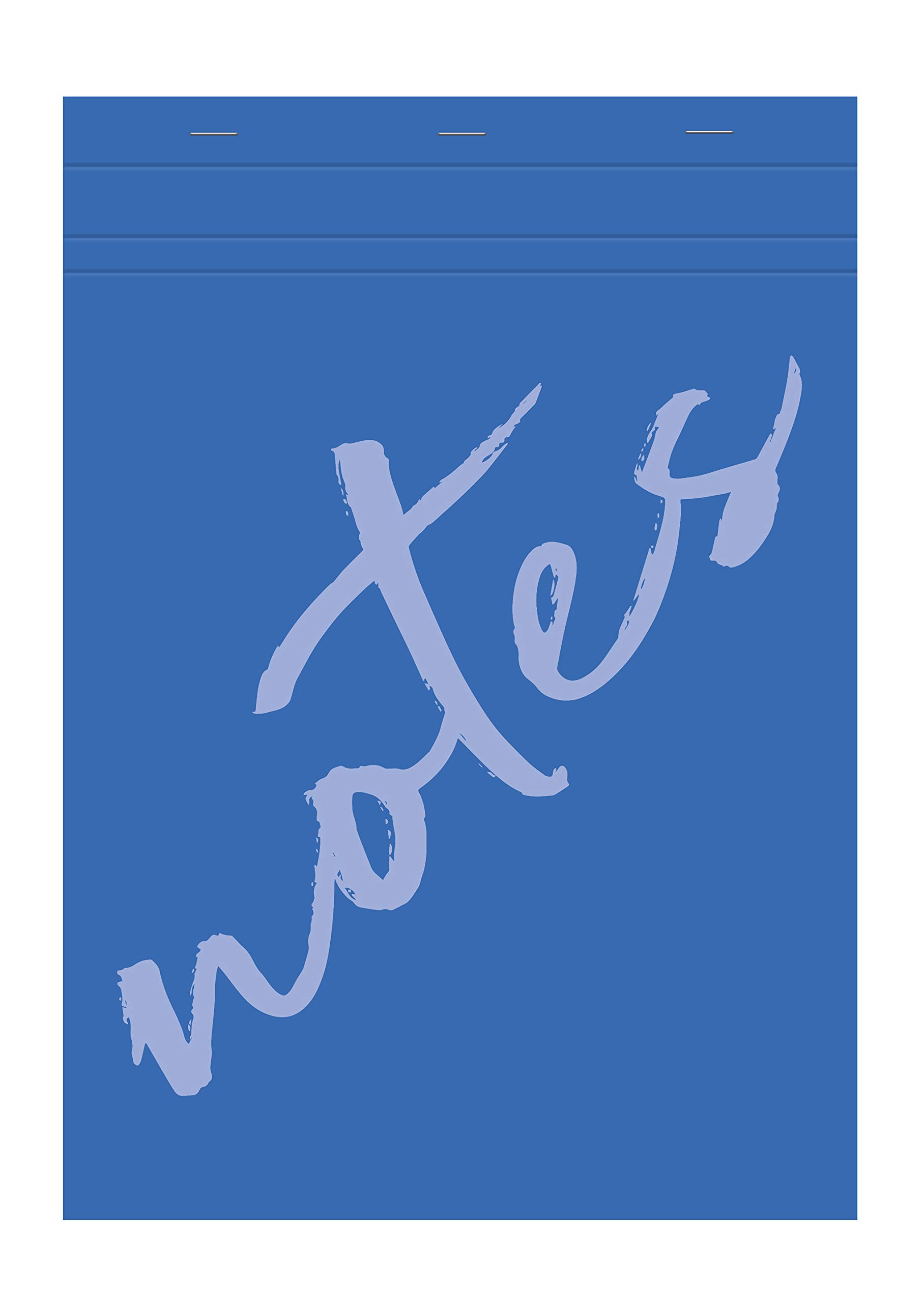 calligraphe-bloc-notes-a6-100-feuilles-petits-carreaux-bleu image 3