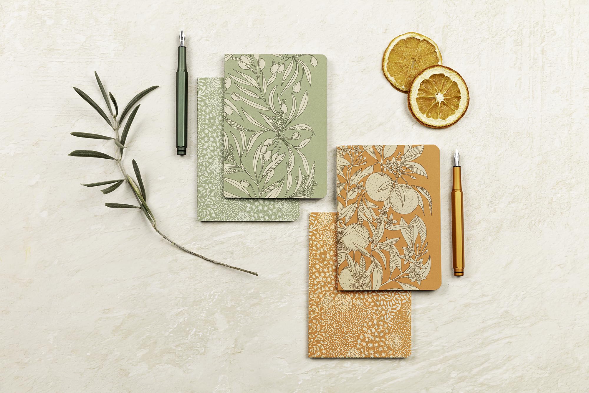 clairefontaine-jardin-des-sens-carnet-a6-lign-64p-fleurs-lot-2 image 5