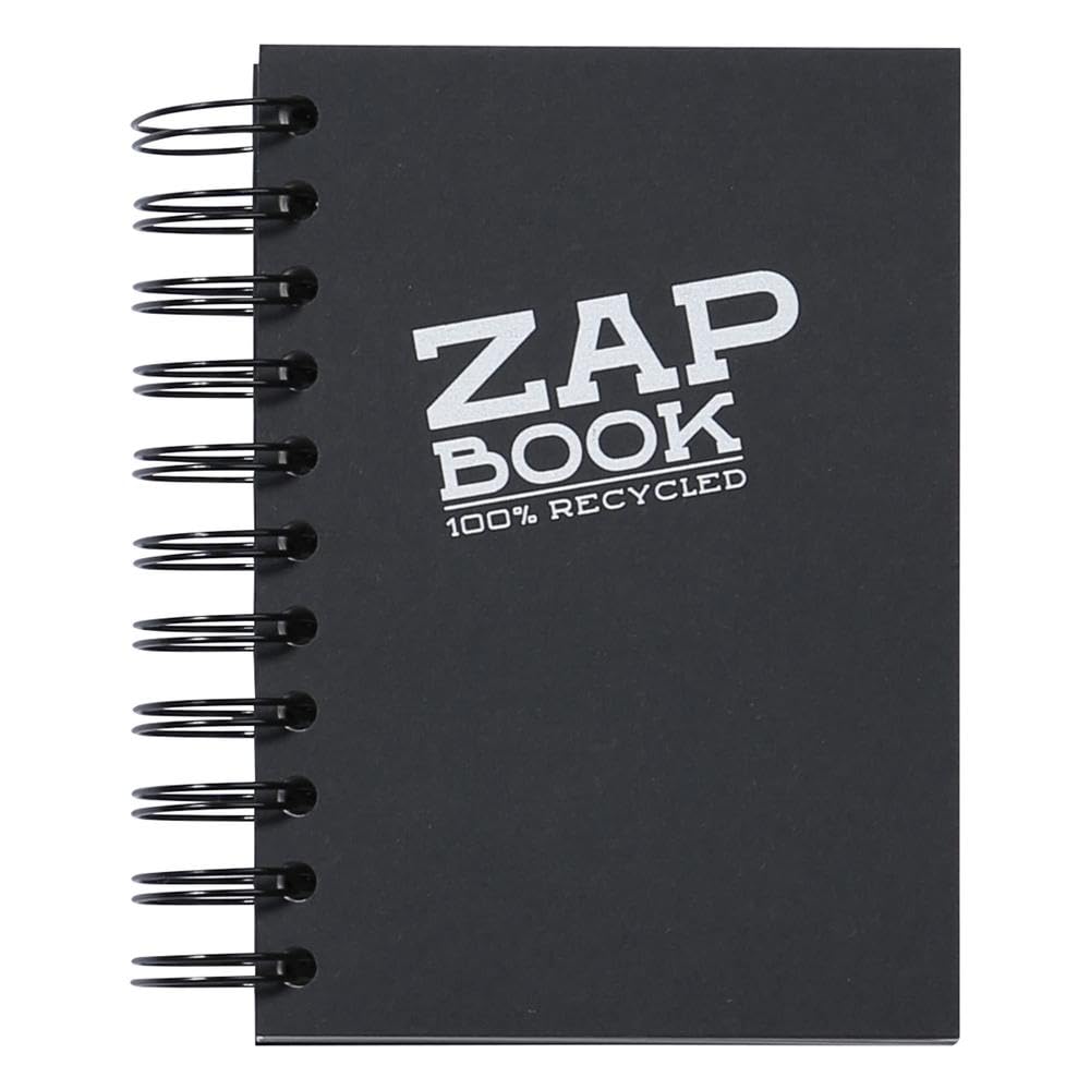 clairefontaine-forever-zap-book-carnet-8361c-a6-noir image 1