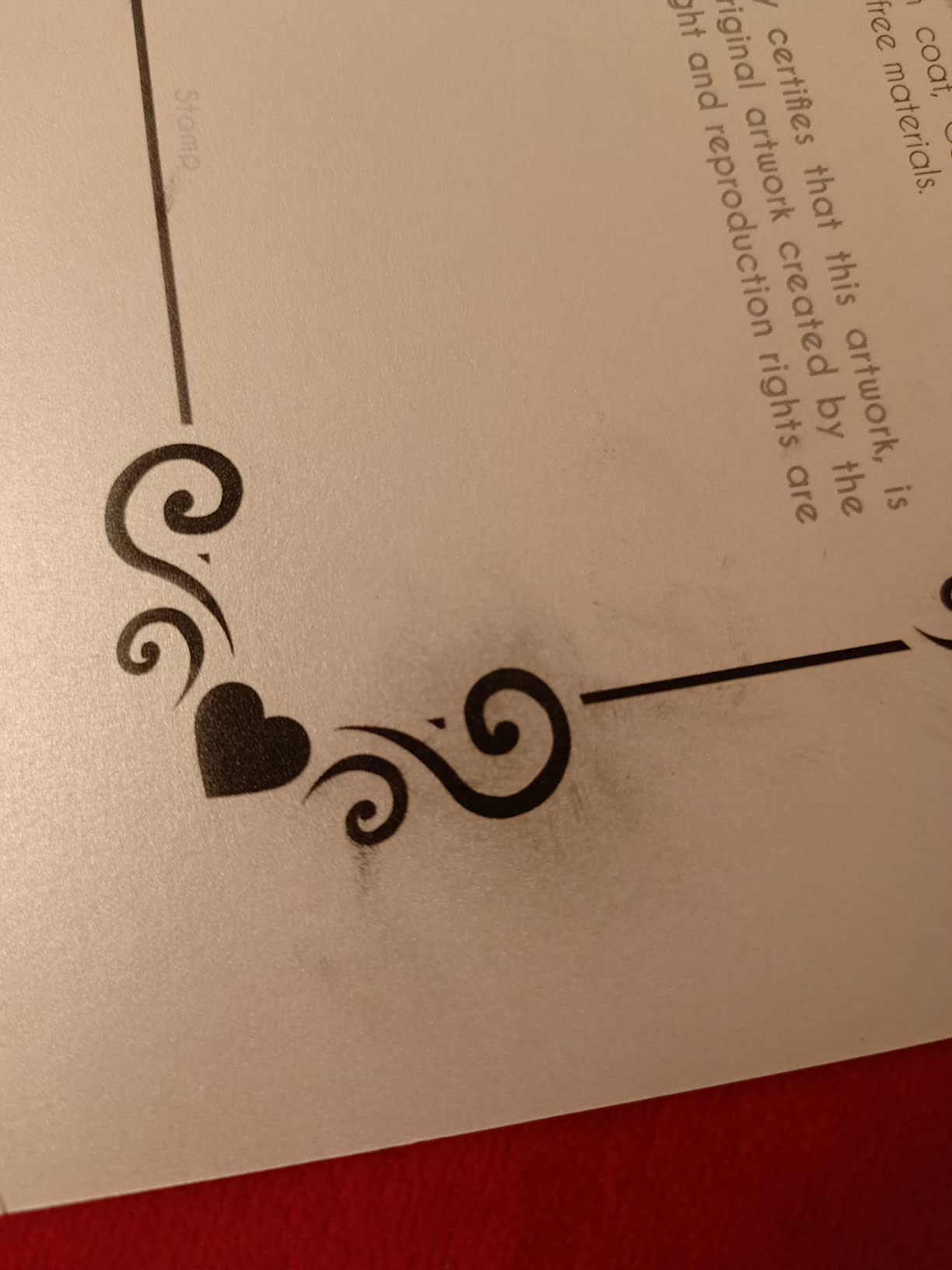 Pour invitations