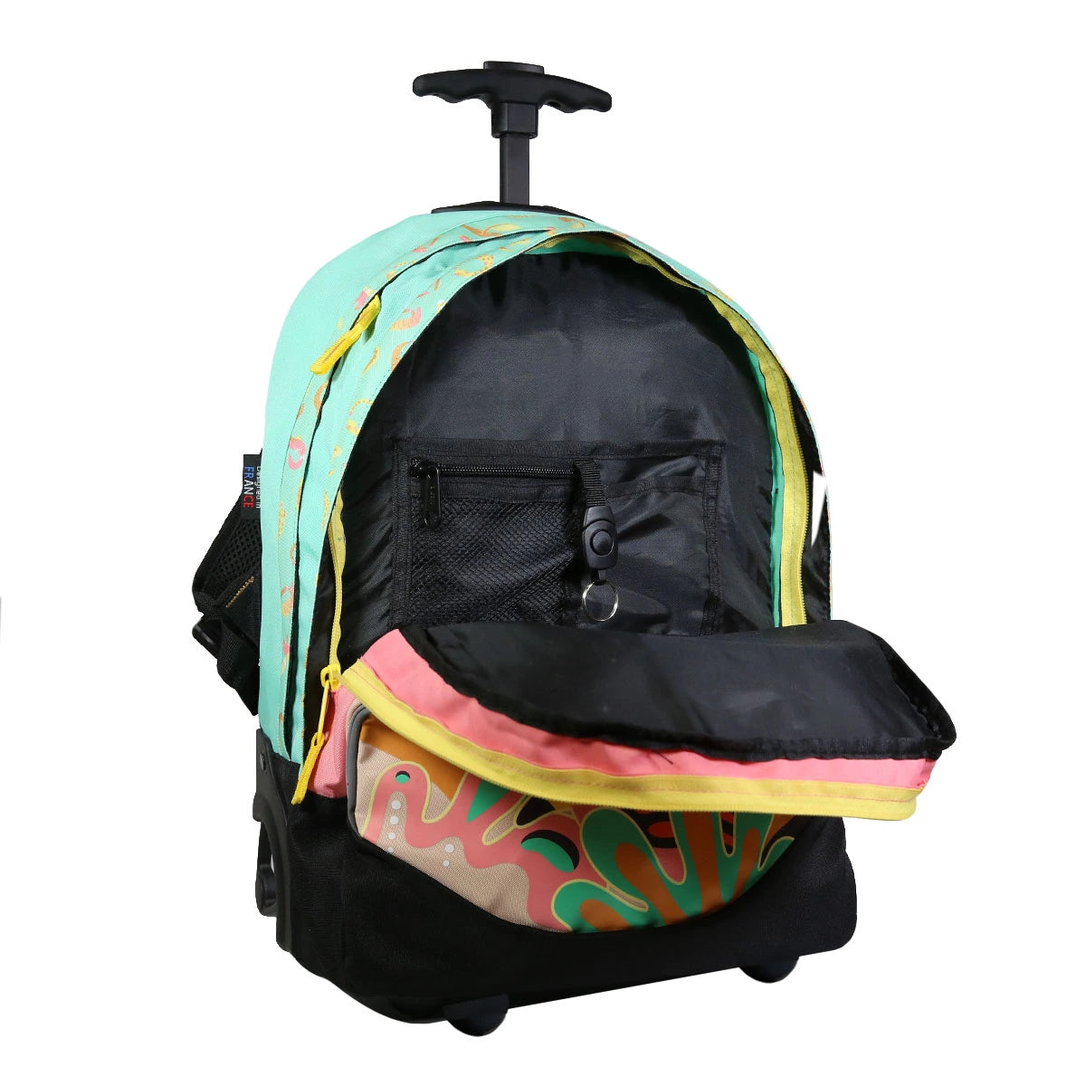 bodypack-jungle-sac-dos-roulettes-rose-primaire image 3