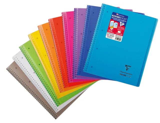 clairefontaine-koverbook-cahier-a4-petits-carreaux-d-tachables image 1