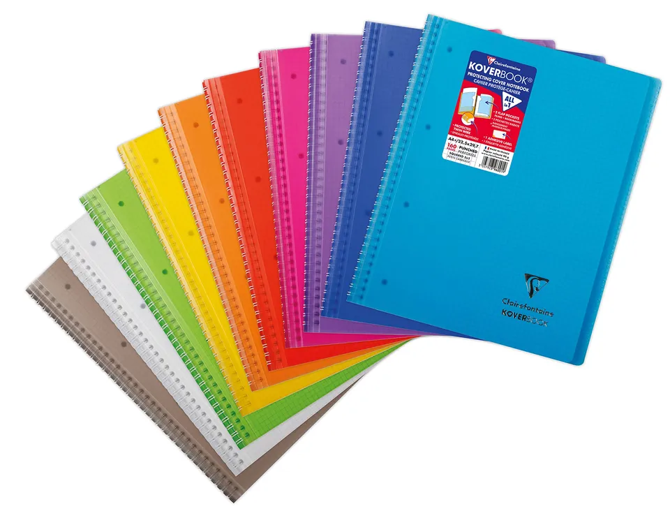 clairefontaine-koverbook-cahier-a4-petits-carreaux-d-tachables image 1