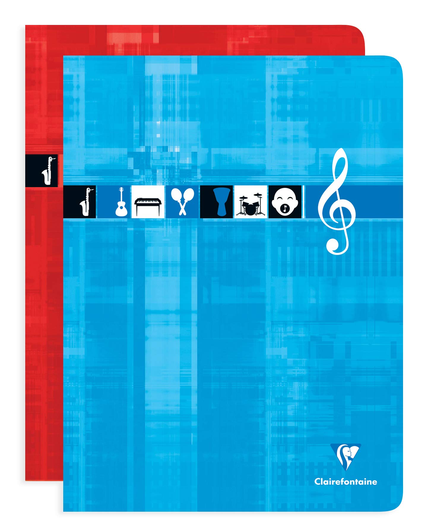 clairefontaine-back-to-basics-3307c-cahier-musique-24x32 image 1