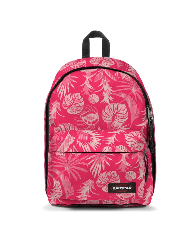 eastpak-out-of-office-sac-dos-pink-beige-motif-14-pouces image 1
