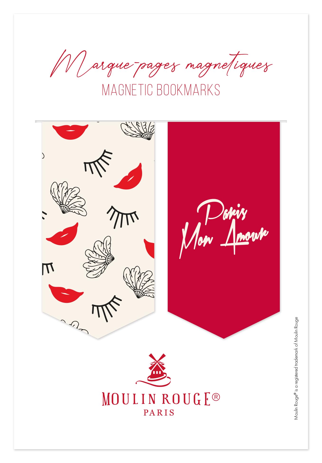 clairefontaine-moulin-rouge-marque-pages-magn-tiques-x2 image 1