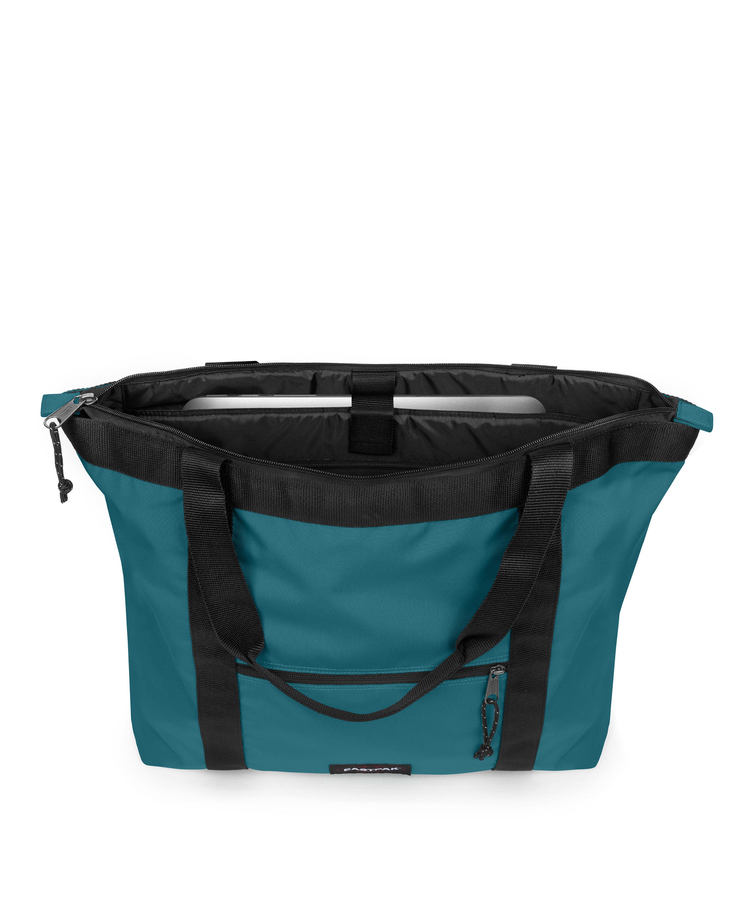 eastpak-travel-tote-sac-cabas-jade-teal-grand-deperlant image 6