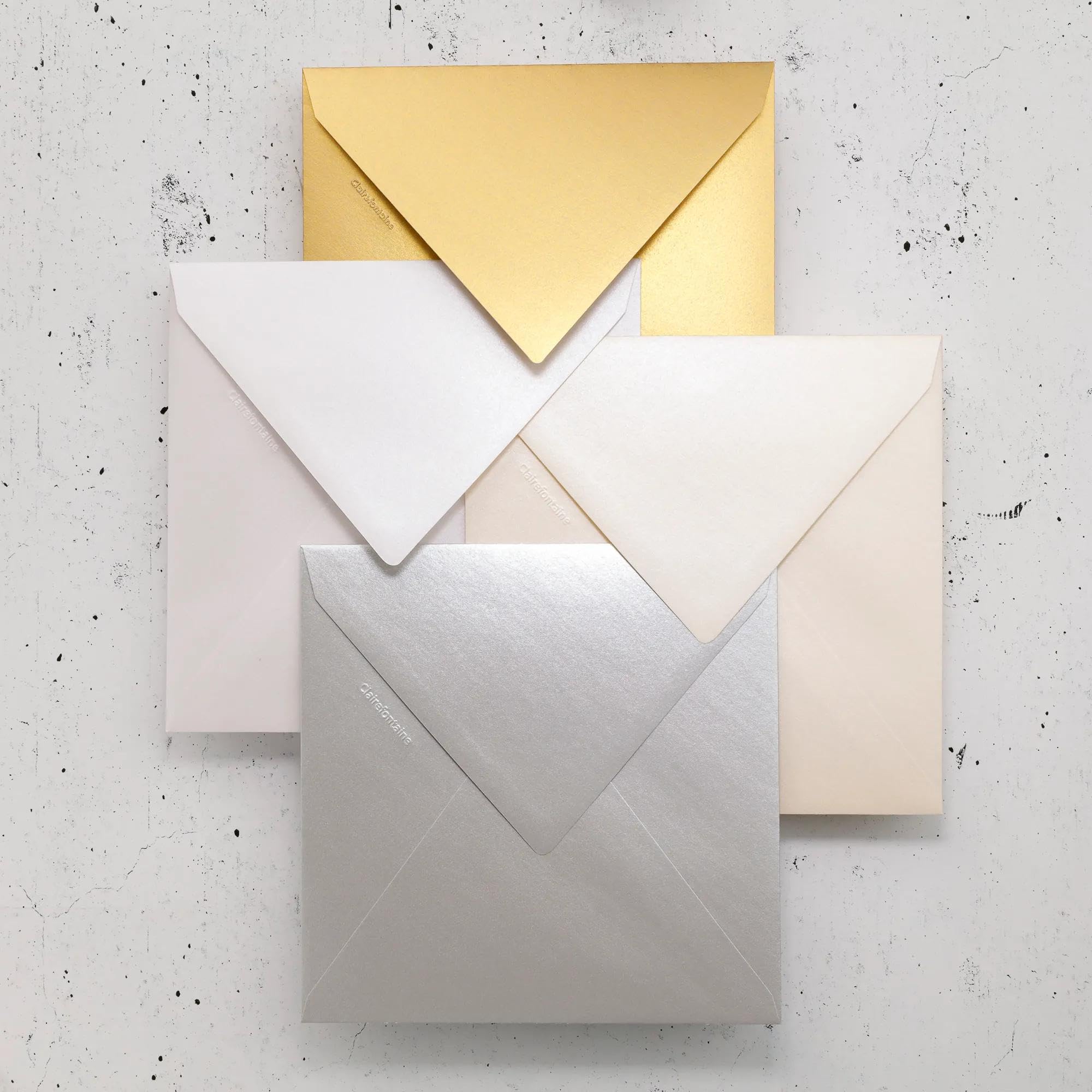 clairefontaine-pollen-50073c-enveloppes-argent-16-5cm-20-pcs image 2