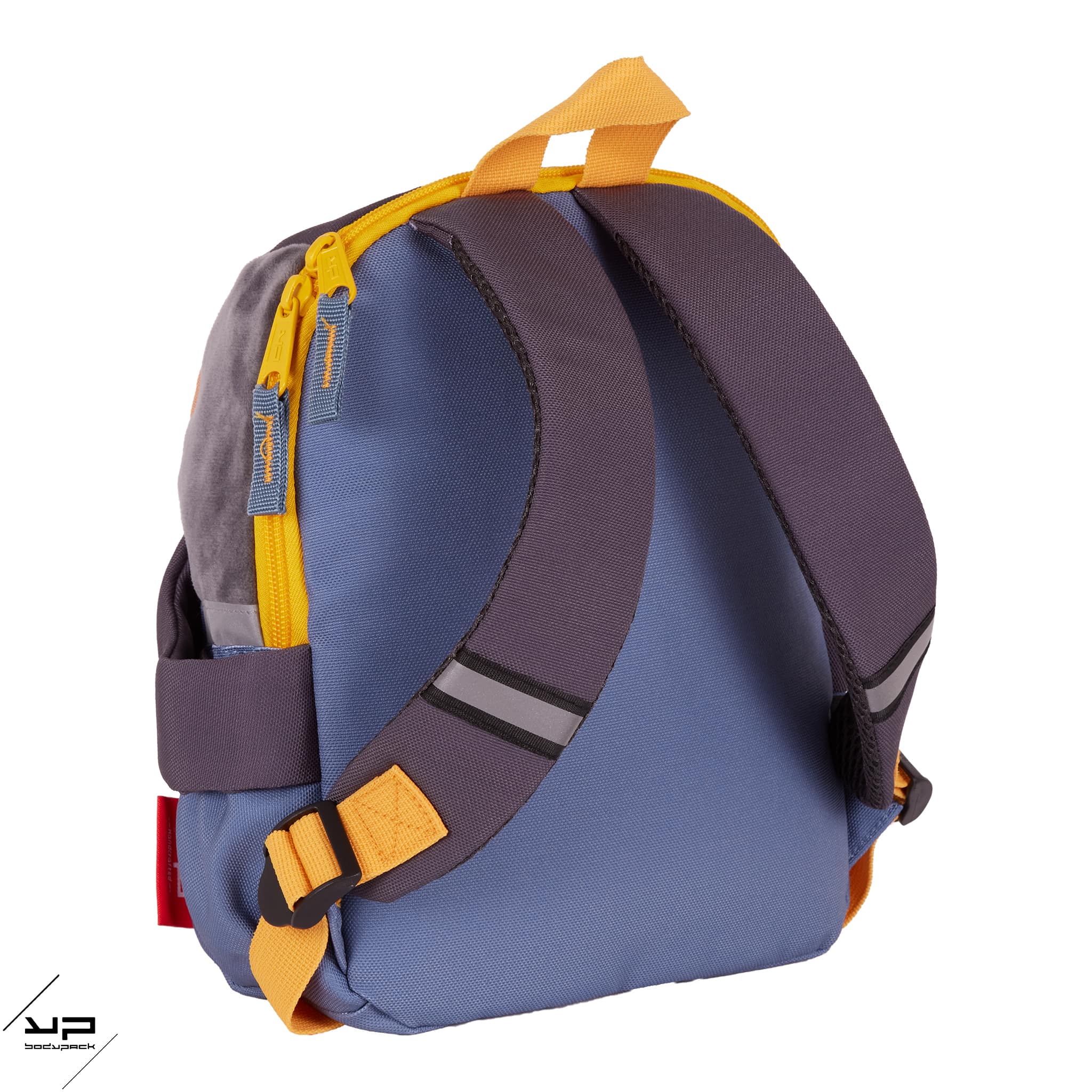 bodypack-maternelle-sac-gouter-ourson-gris-recycle-27-cm image 3