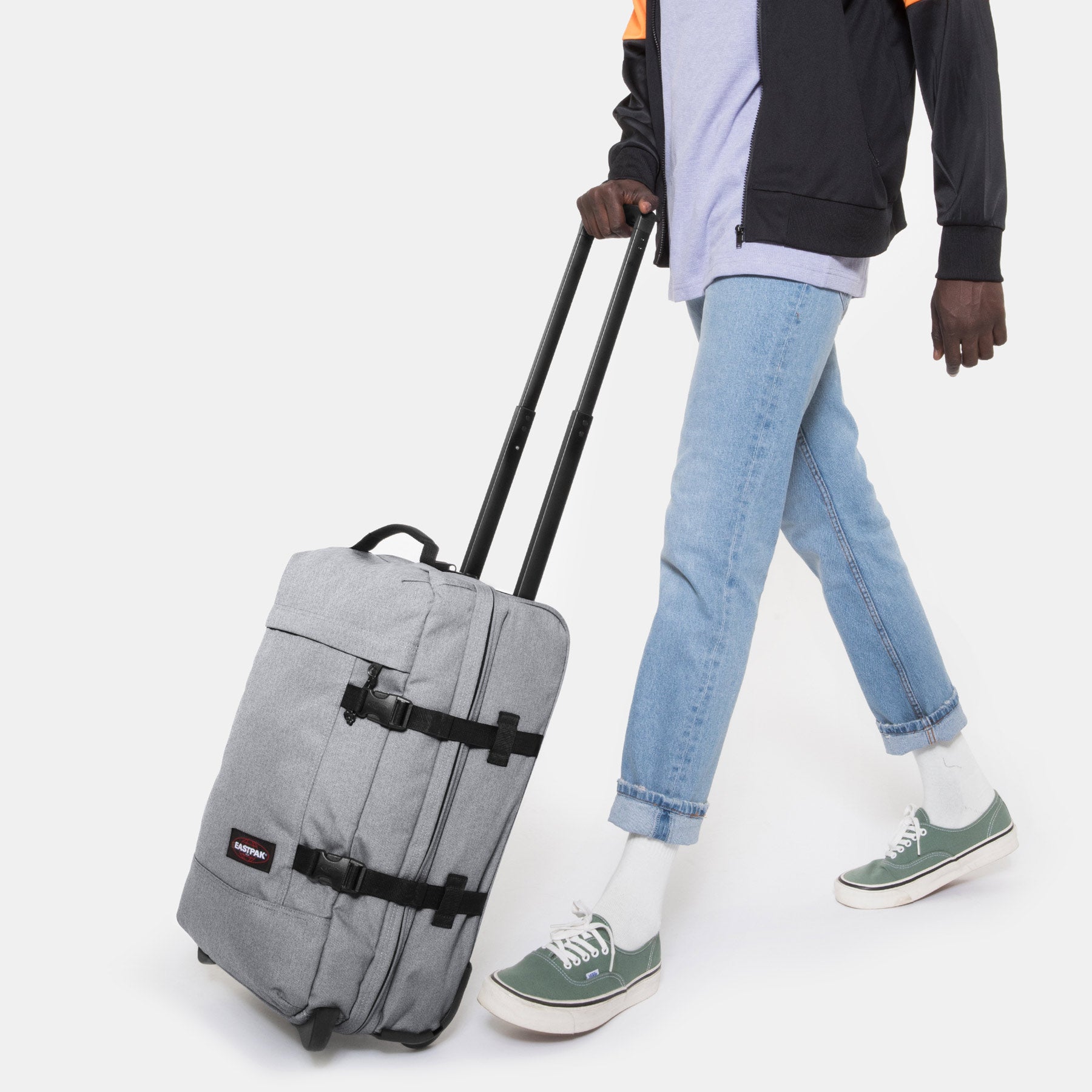 eastpak-tranverz-s-valise-cabine-sunday-grey-petit image 4