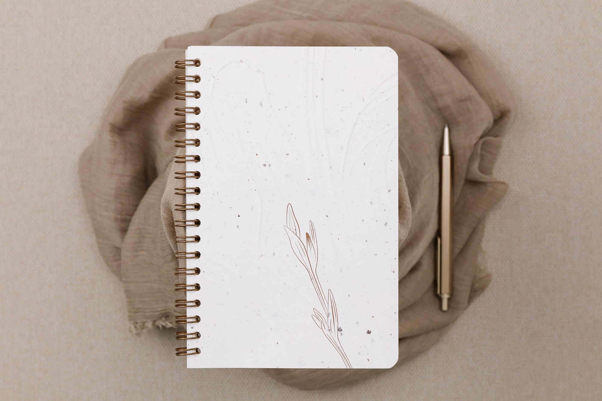 clairefontaine-tulip-paper-carnet-spirale-11x17-cm-pointill-s image 2