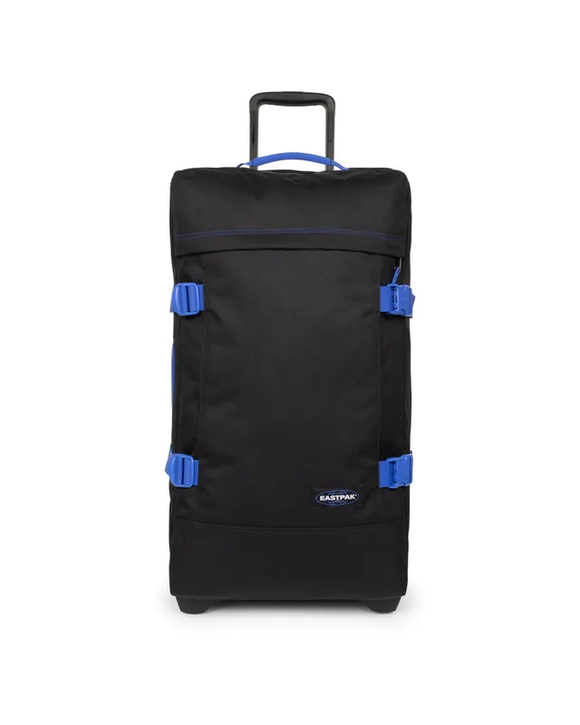 eastpak-tranverz-l-valise-kontrastblacblu-grand-2-roues-tsa image 1