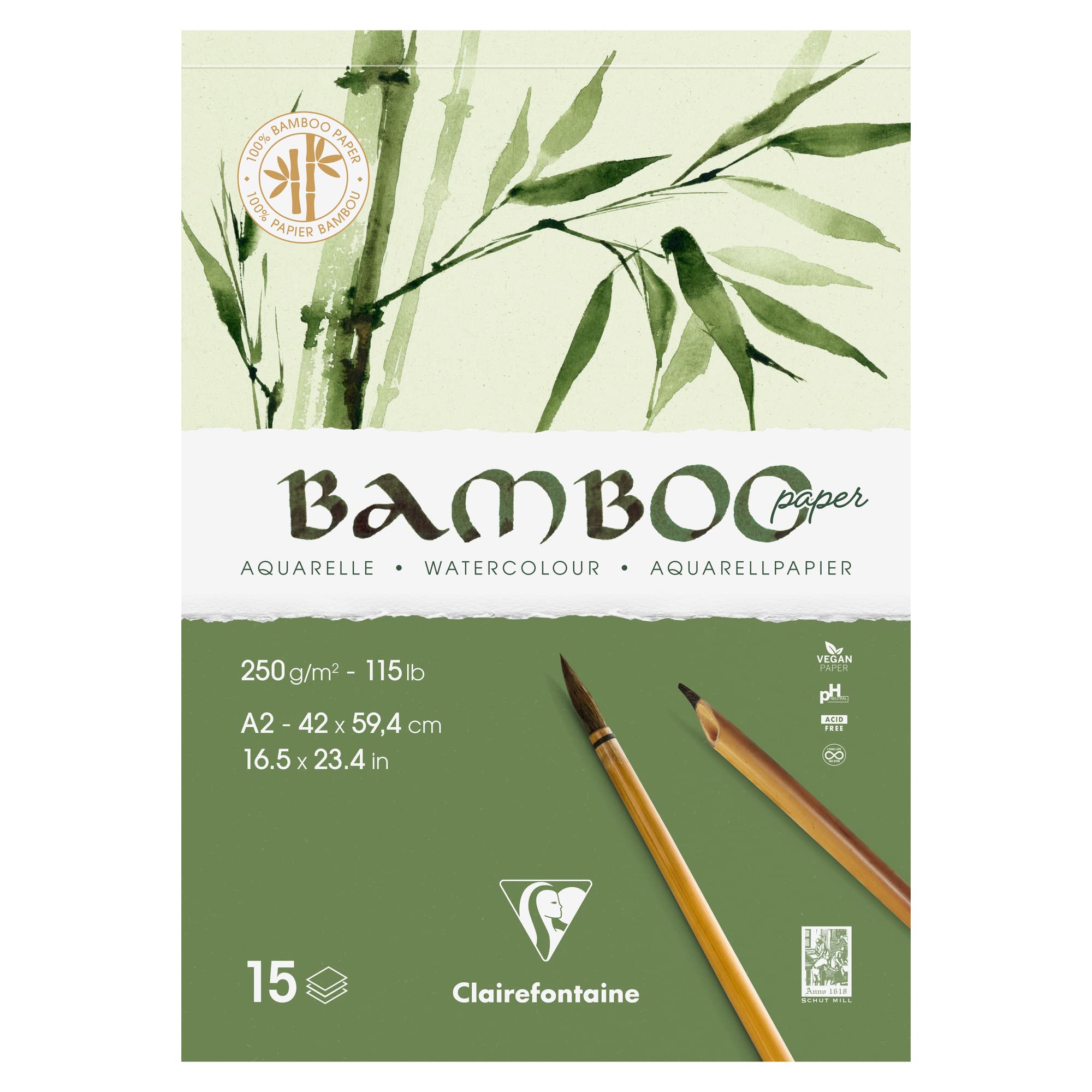 clairefontaine-painton-975919c-bloc-aquarelle-a4-bambou-250g image 8
