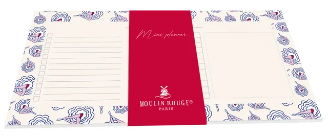 clairefontaine-moulin-rouge-812444c-mini-planner-24x12cm-50f image 1