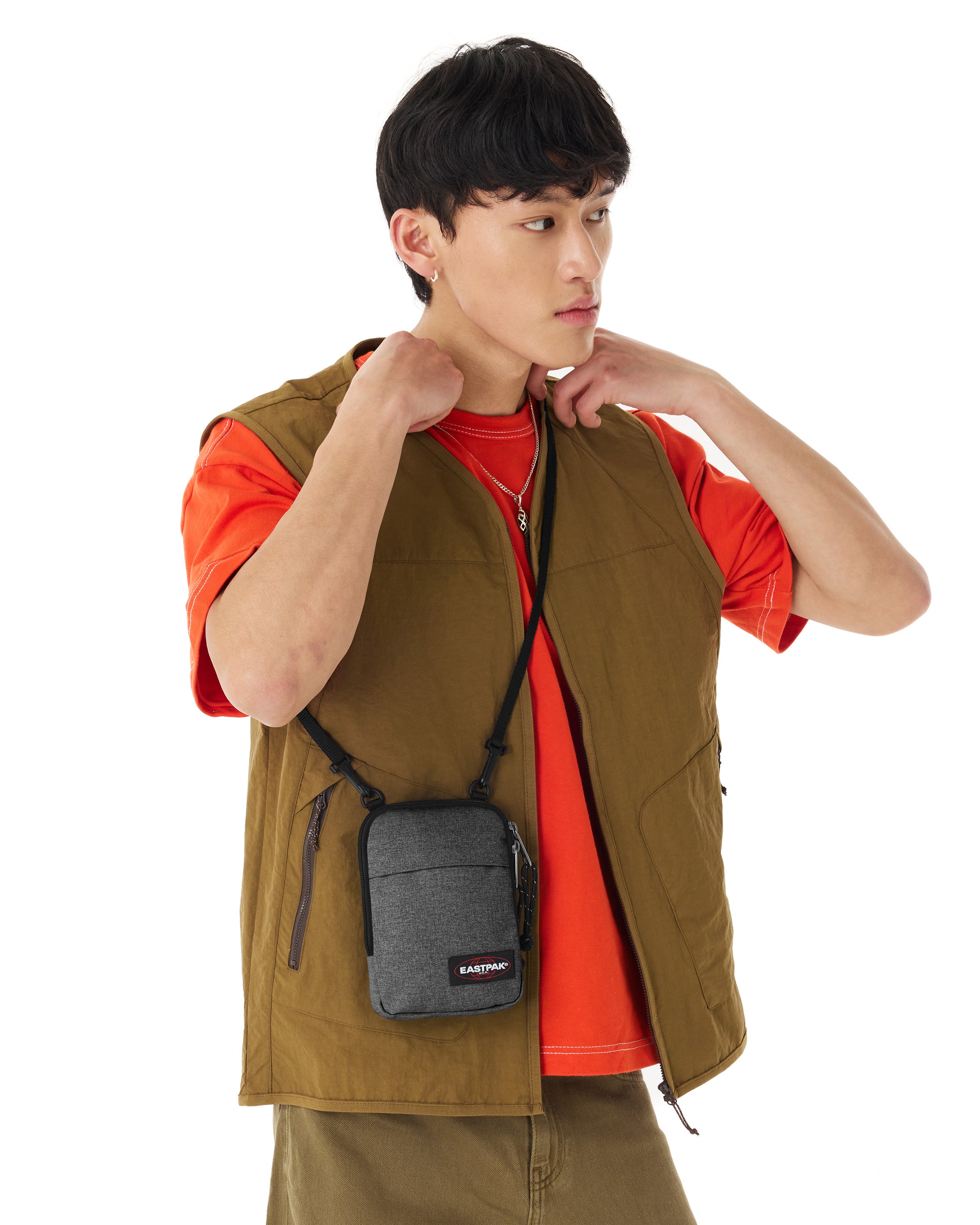 eastpak-buddy-sac-bandouli-re-black-denim-petit-nylon image 5