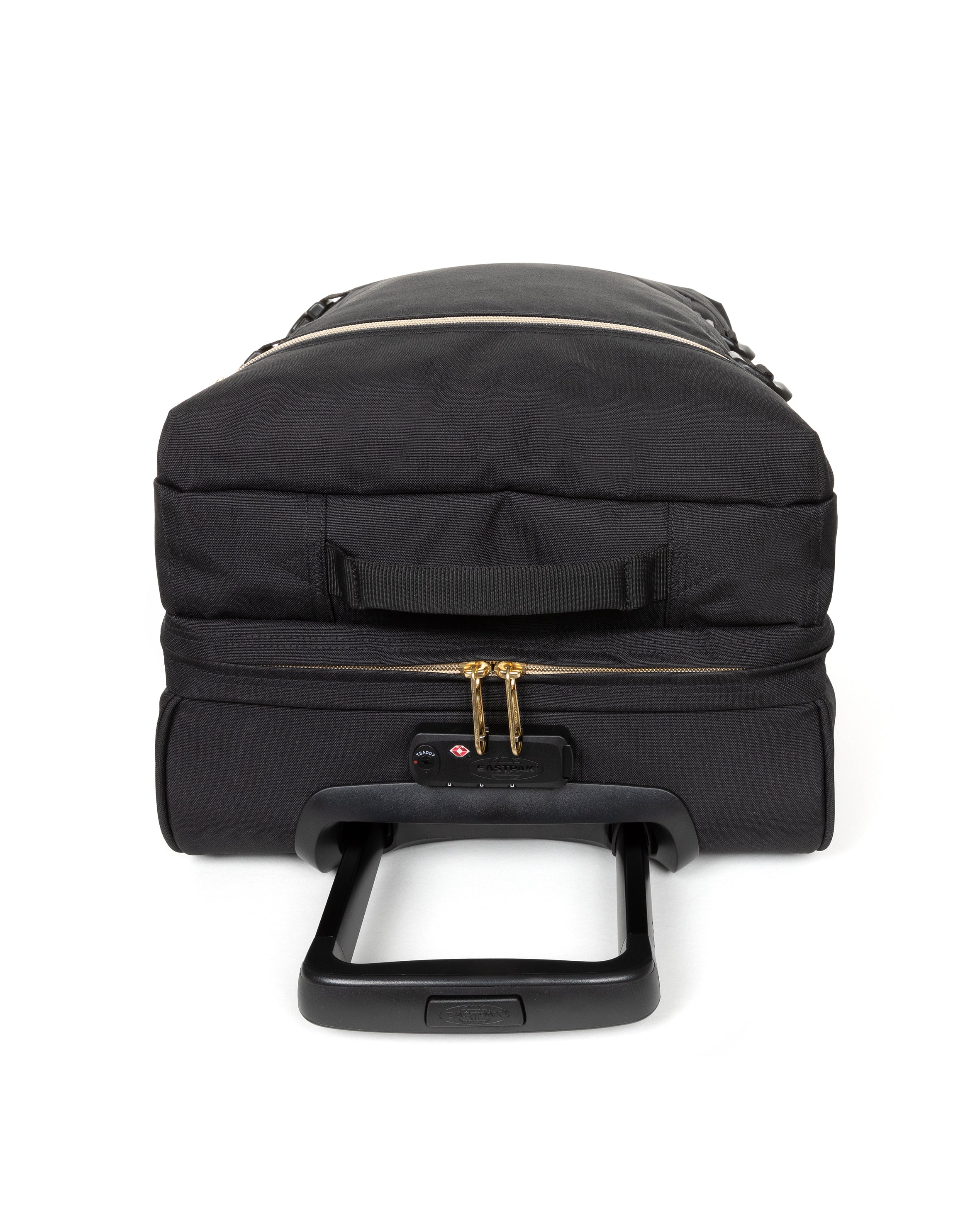 eastpak-tranverz-s-valise-cabine-gold-black-petit image 5