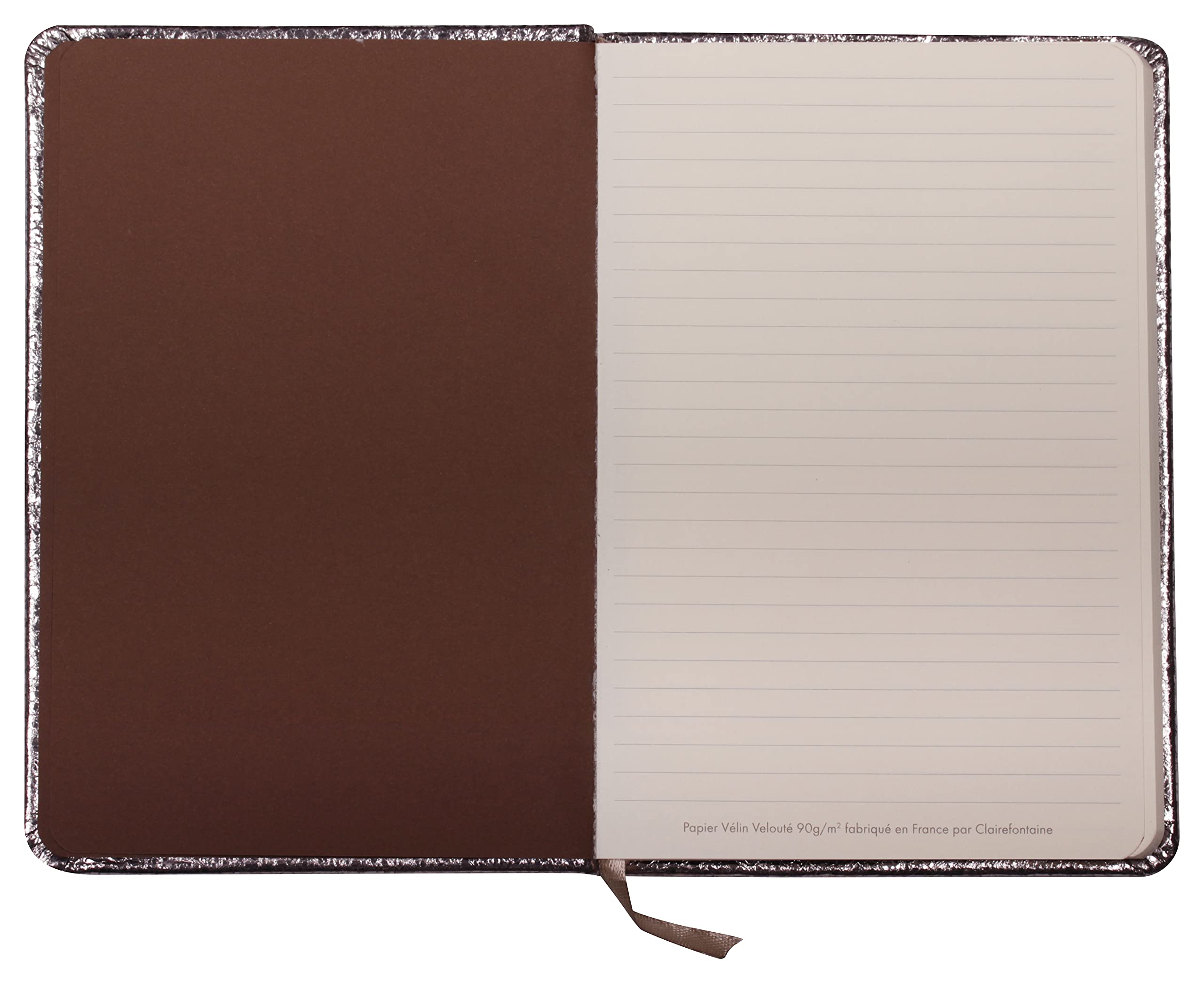 clairefontaine-age-bag-400113c-carnet-cuir-a5-lign-brun-brillant image 2