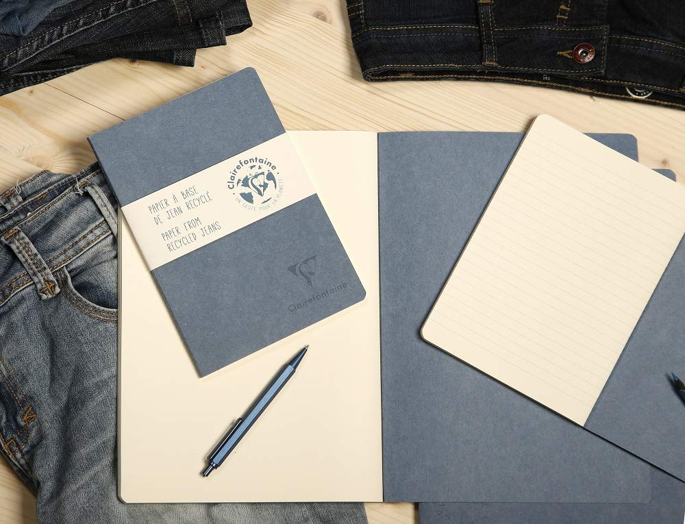 clairefontaine-jeans-83516c-carnet-cousu-a5-lign-96-pages image 3