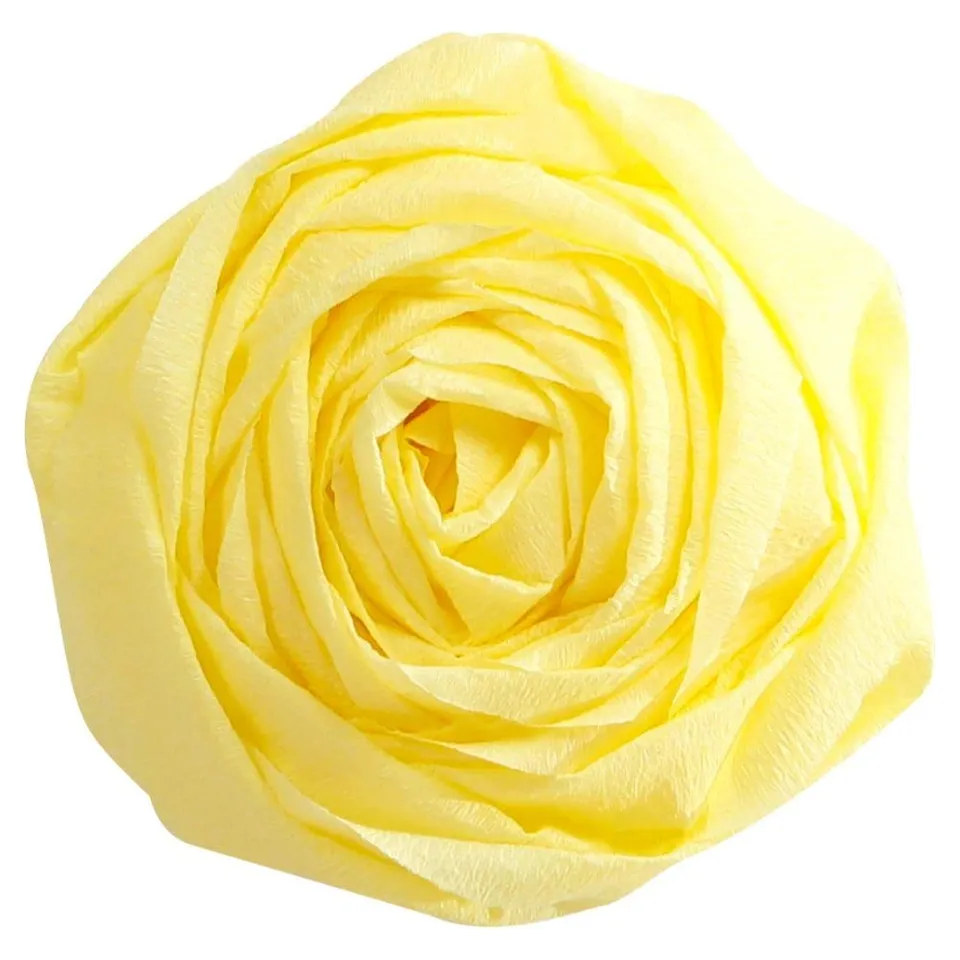 clairefontaine-tulip-papier-cr-pon-jaune-paille-10-feuilles image 1