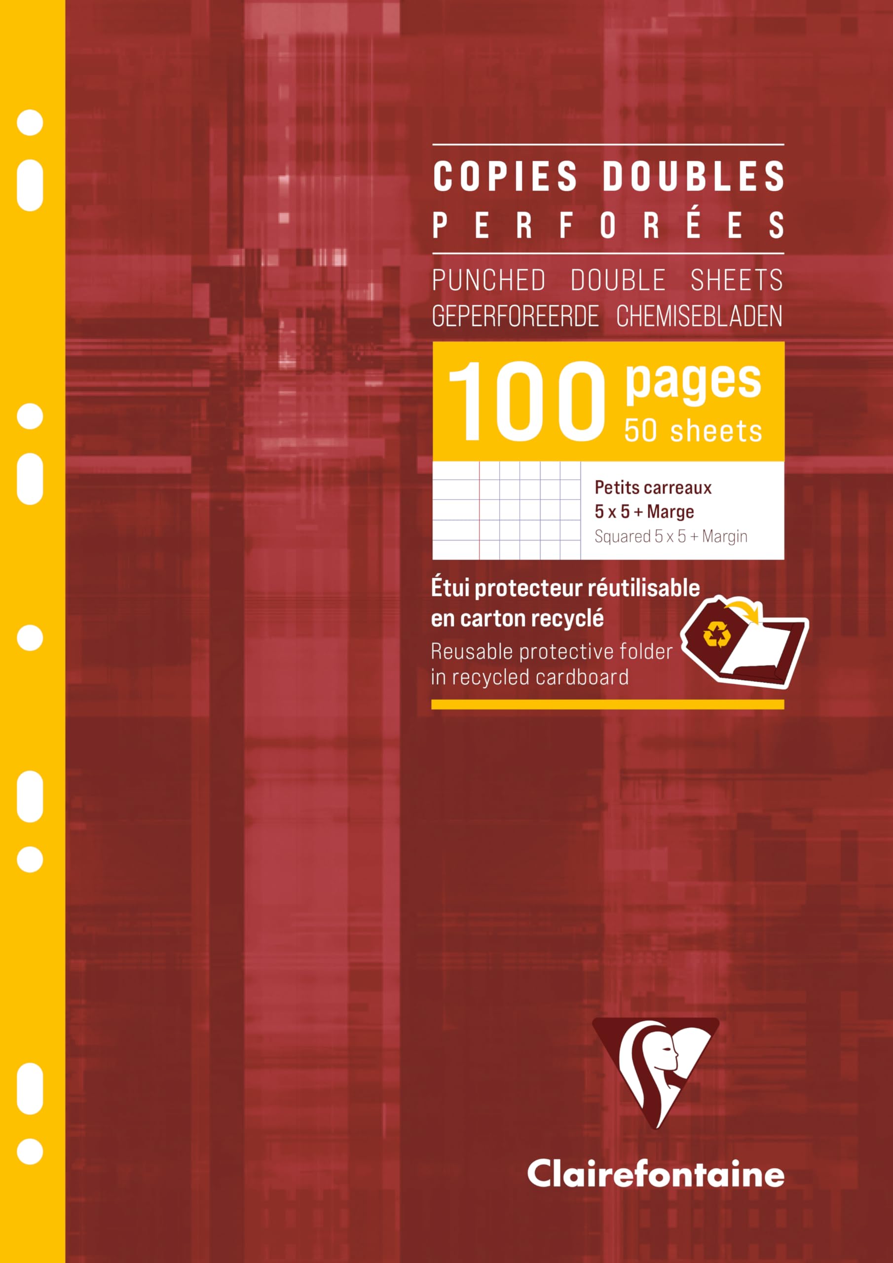 clairefontaine-back-to-basics-copies-doubles-a4-200p-grands-carreaux image 7