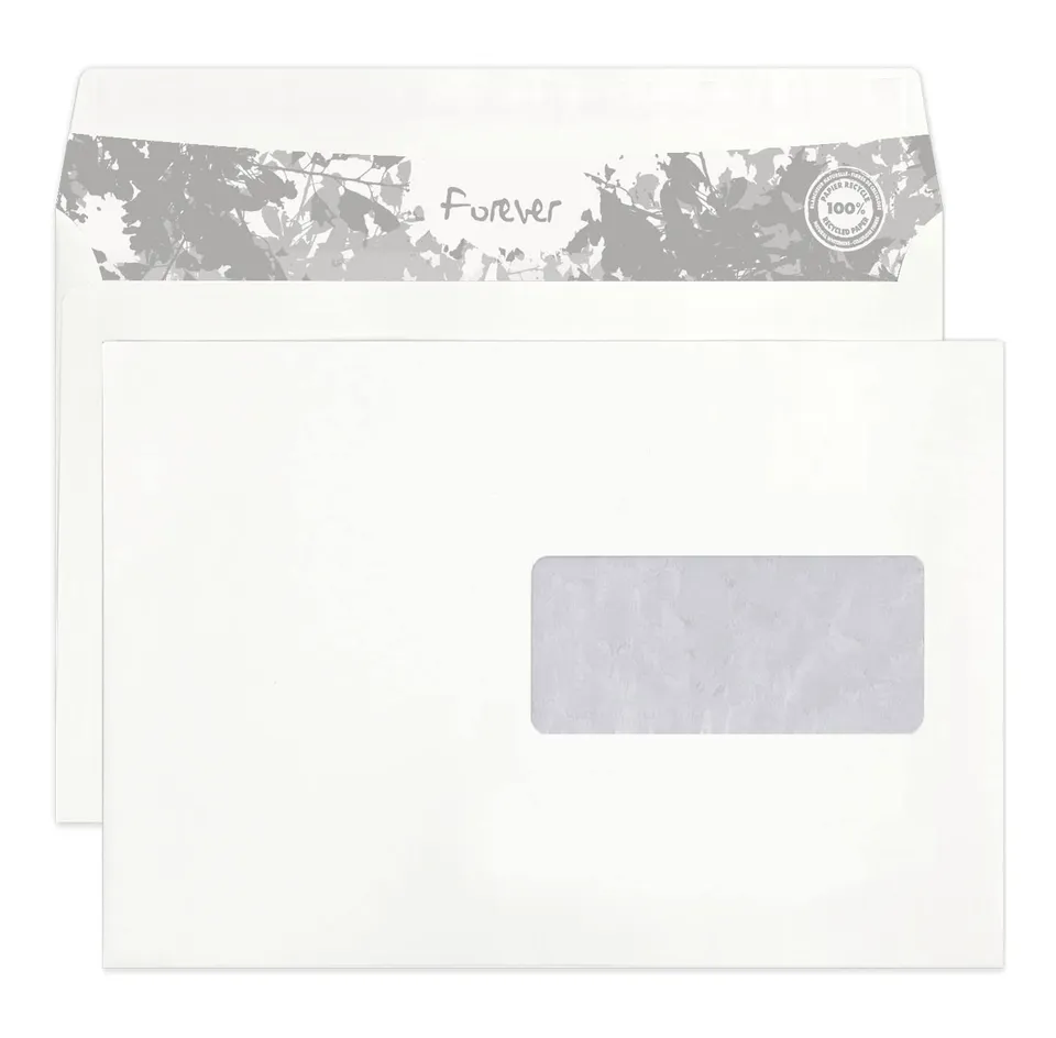 clairefontaine-forever-enveloppes-c5-fen-tre-recycl-bo-te-500 image 1