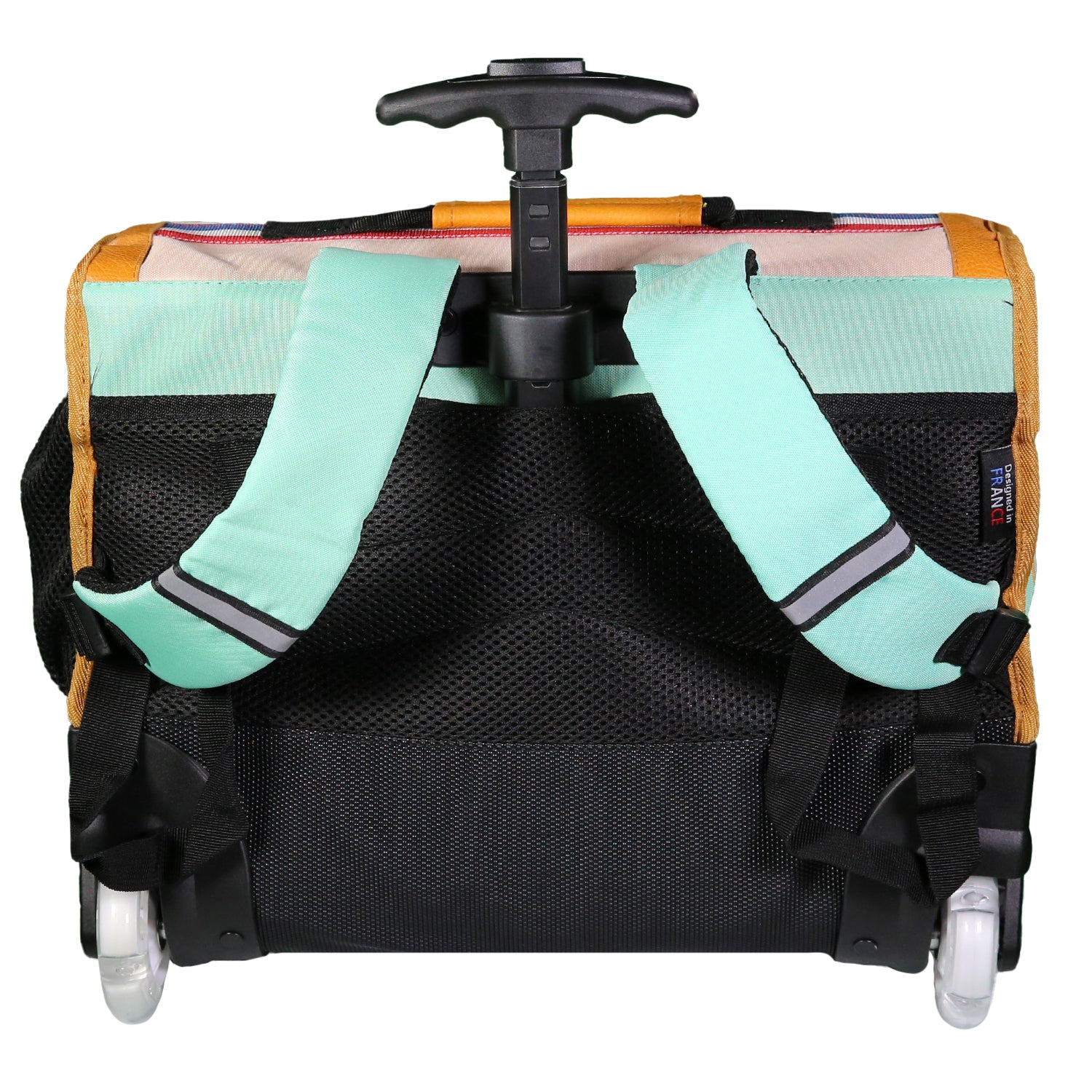 bodypack-primaire-cartable-jungle-41-cm-a-roulettes-recycle image 5