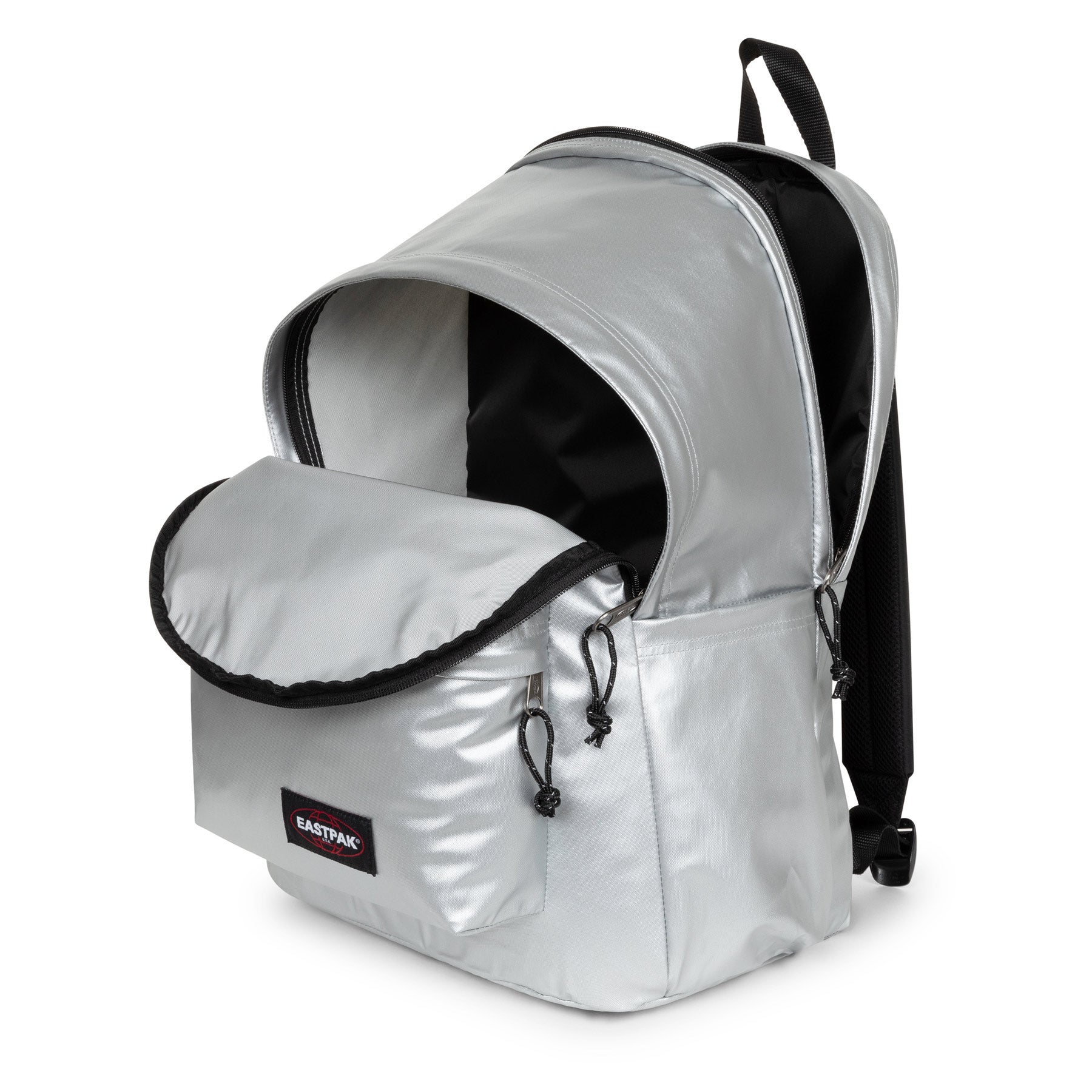 eastpak-day-office-sac-dos-space-silver-16-pouces-d-perlant image 2