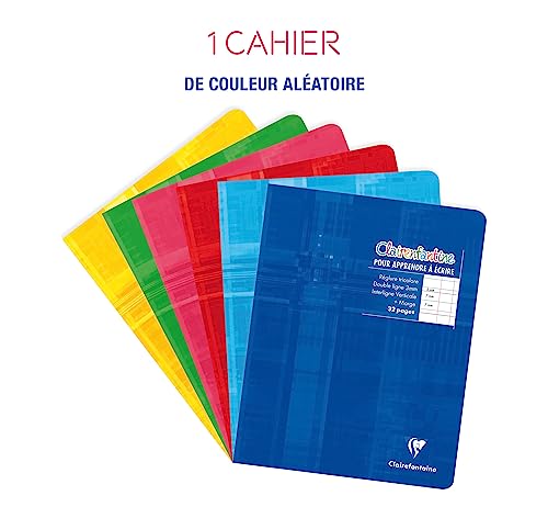 clairefontaine-cahier-criture-17x22-32p-double-ligne-3mm-90g image 6